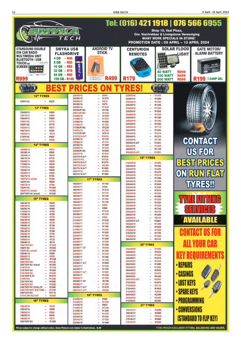 STER SOUTH 9 April – 15 April, 2024 page 12