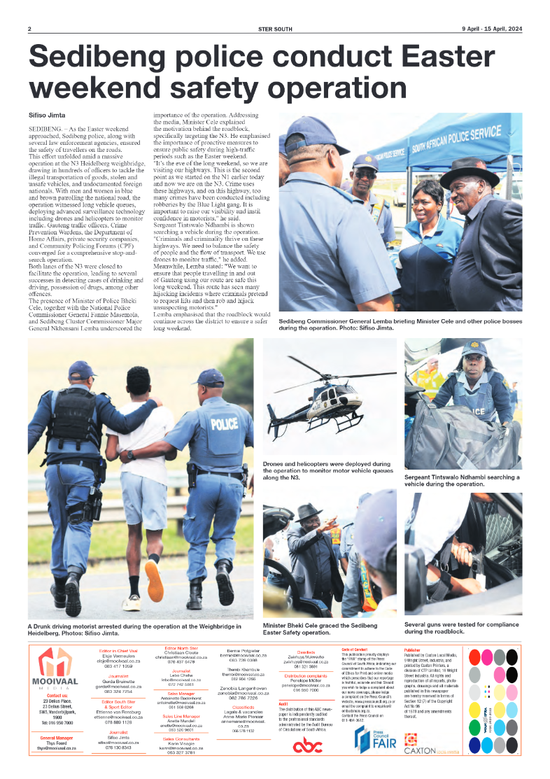 STER SOUTH 9 April – 15 April, 2024 page 2