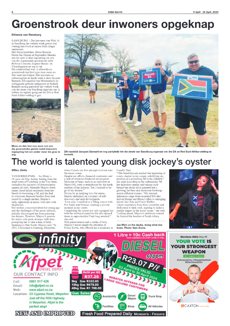 STER SOUTH 9 April – 15 April, 2024 page 8