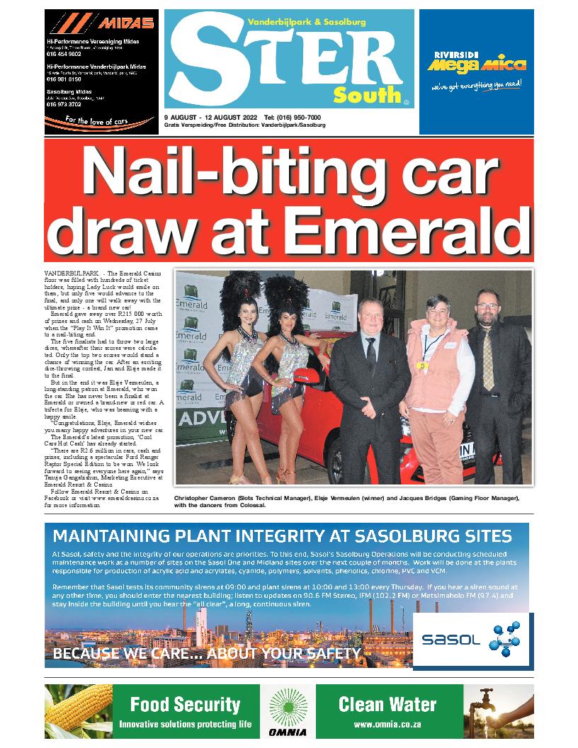 STER SOUTH 9 August – 12 August 2022 page 1
