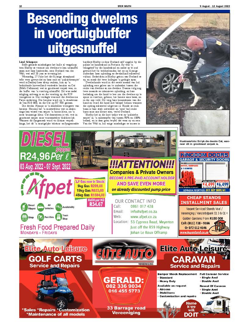 STER SOUTH 9 August – 12 August 2022 page 12