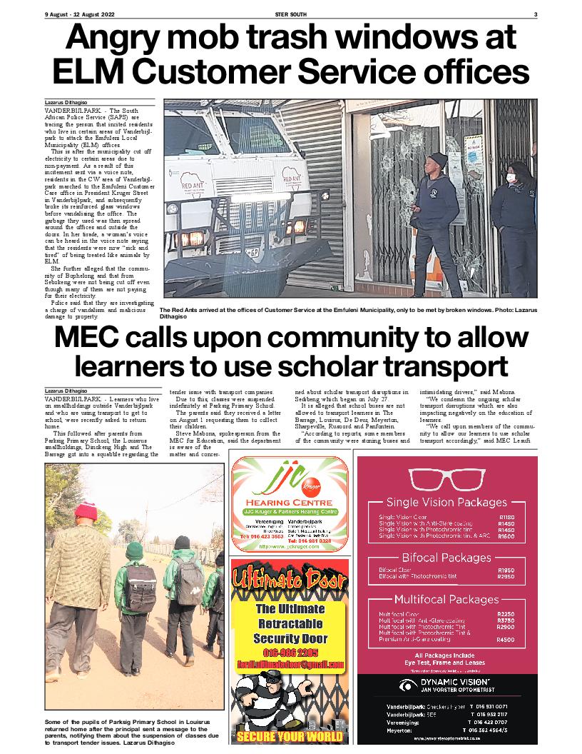 STER SOUTH 9 August – 12 August 2022 page 3