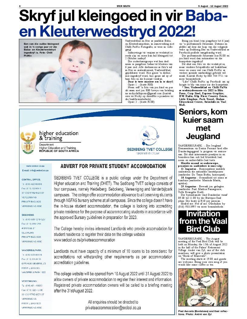 STER SOUTH 9 August – 12 August 2022 page 7
