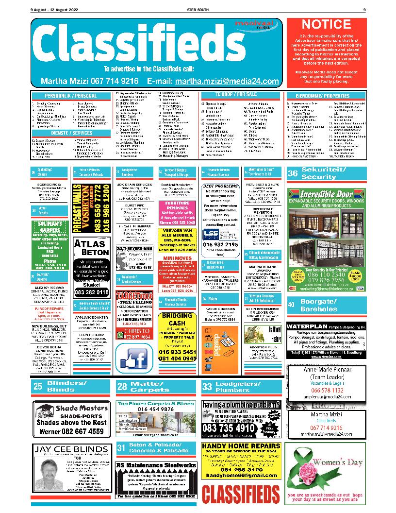 STER SOUTH 9 August – 12 August 2022 page 9
