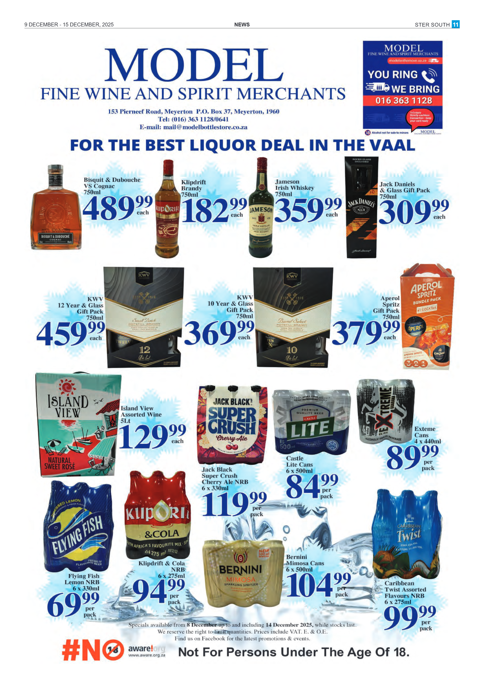 STER SOUTH 9 DECEMBER – 15 DECEMBER, 2025 page 11