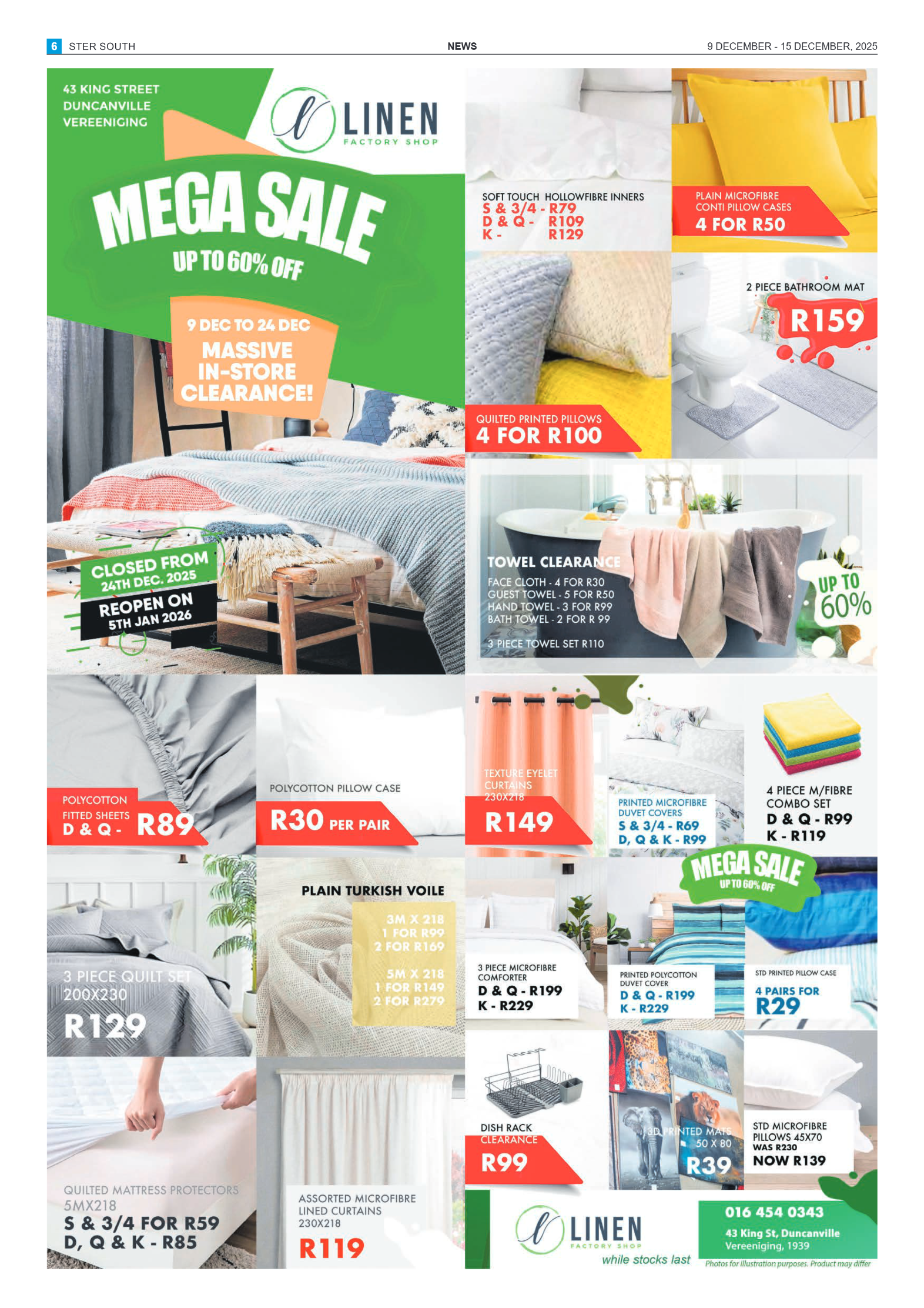 STER SOUTH 9 DECEMBER – 15 DECEMBER, 2025 page 6