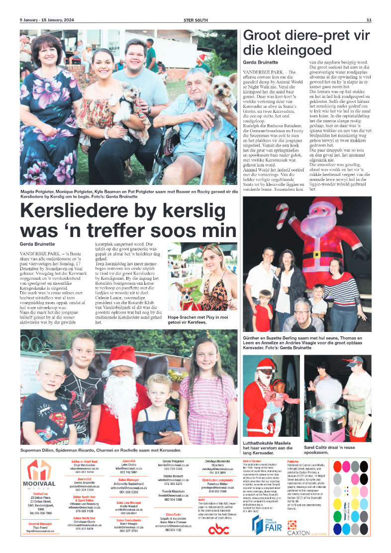 STER SOUTH 9 January – 15 January, 2024 page 11