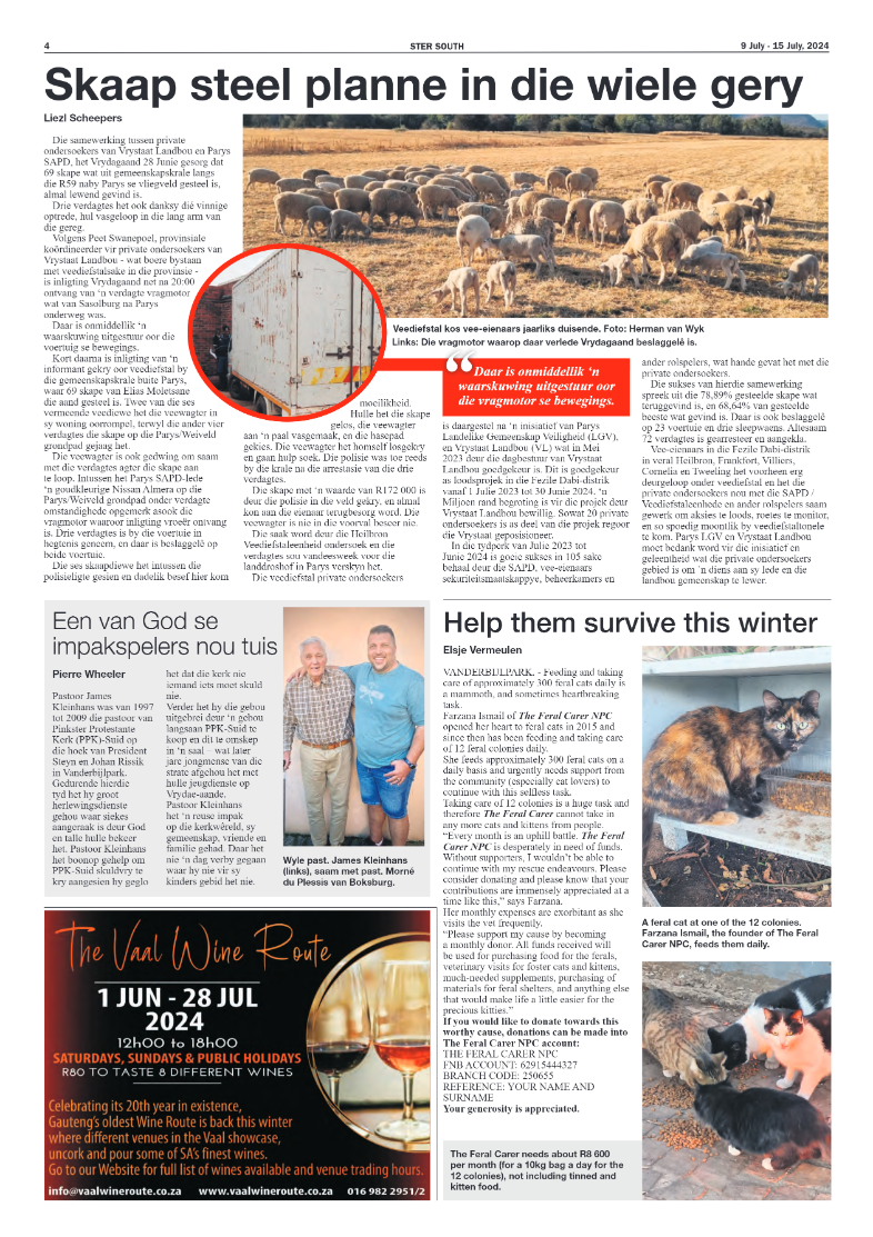STER SOUTH 9 July – 15 July, 2024 page 4