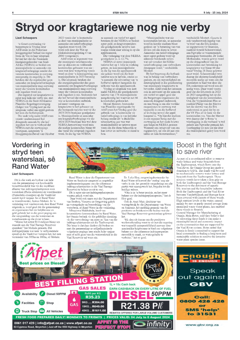 STER SOUTH 9 July – 15 July, 2024 page 6