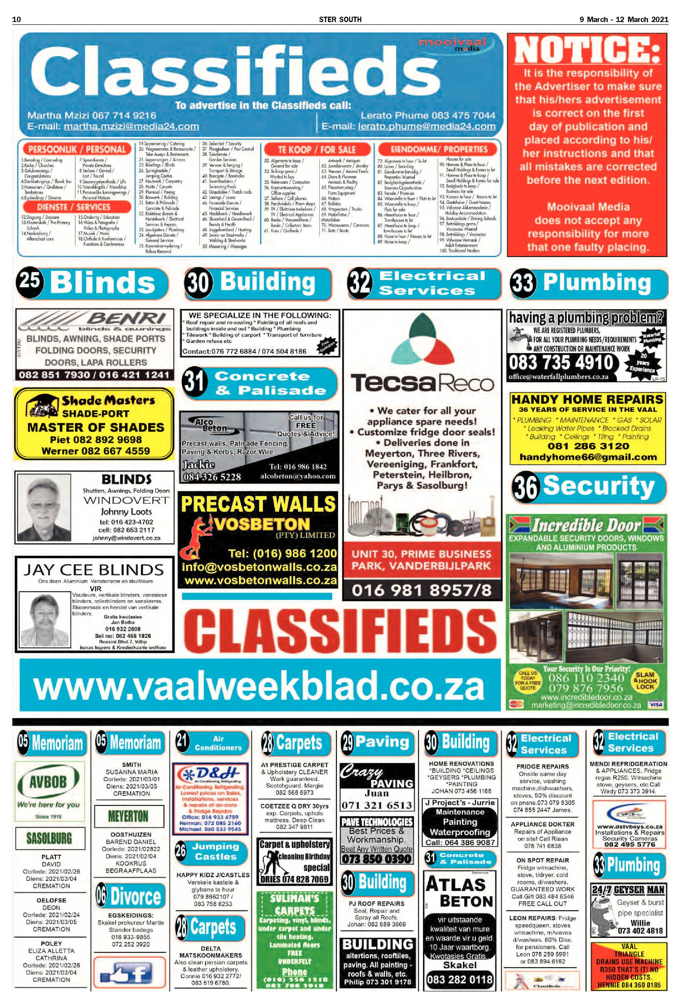 STER SOUTH 9 March – 12 March 2021 page 10