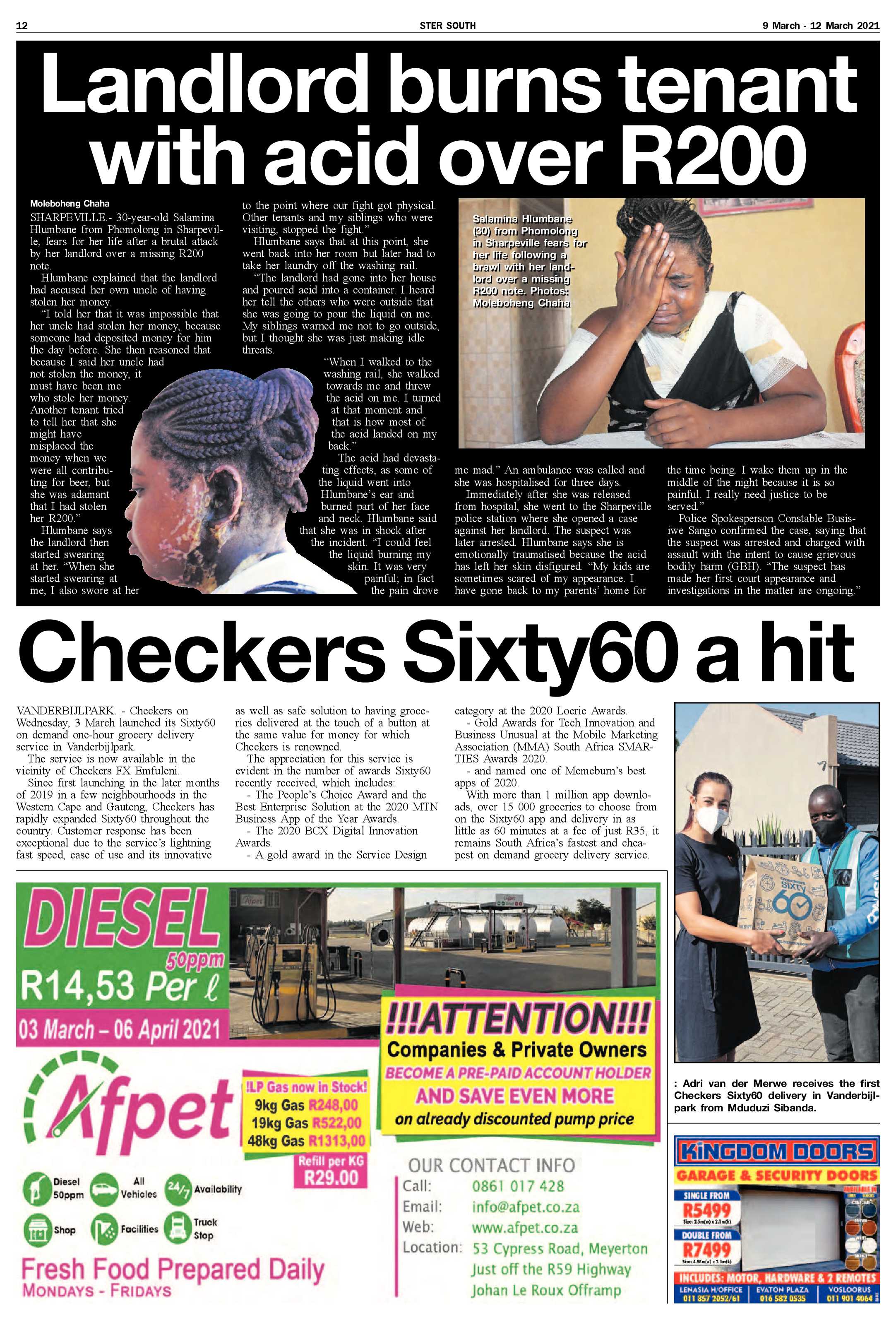 STER SOUTH 9 March – 12 March 2021 page 12