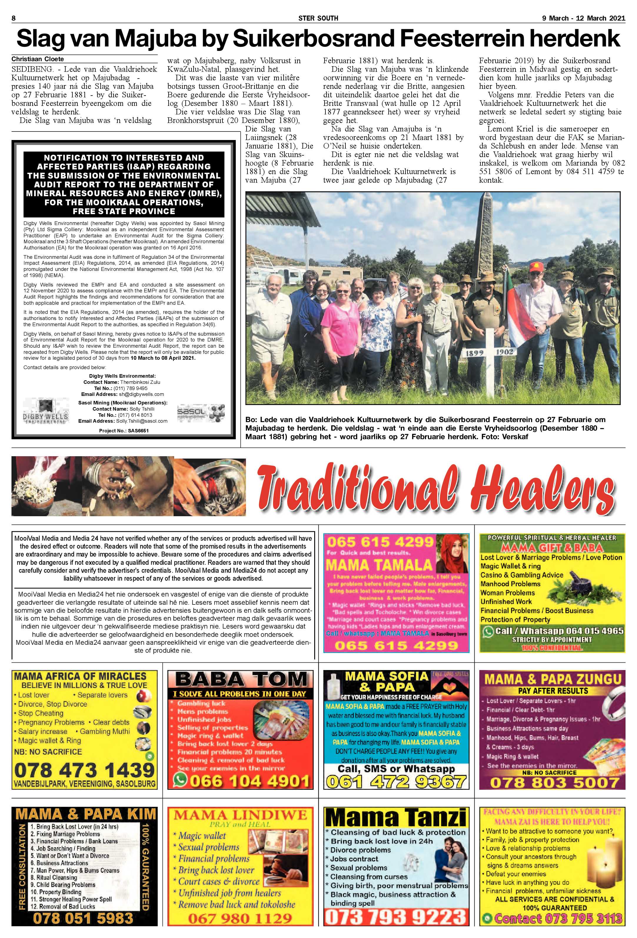 STER SOUTH 9 March – 12 March 2021 page 8