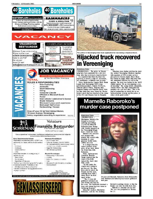 STER SOUTH 9 November – 12 November 2021 page 10
