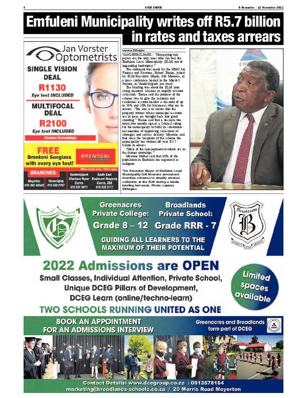 STER SOUTH 9 November – 12 November 2021 page 4
