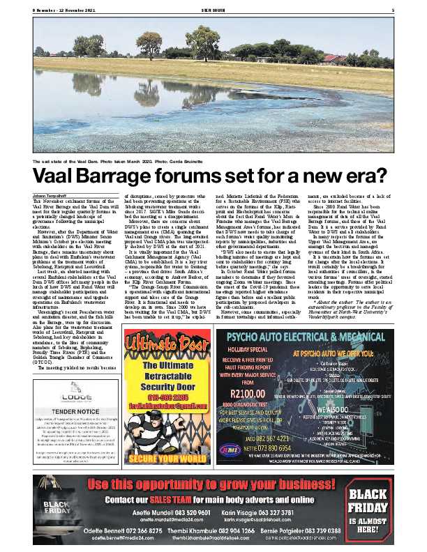 STER SOUTH 9 November – 12 November 2021 page 5