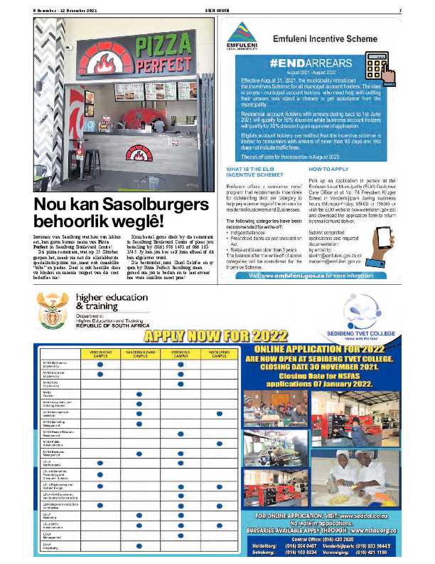 STER SOUTH 9 November – 12 November 2021 page 7