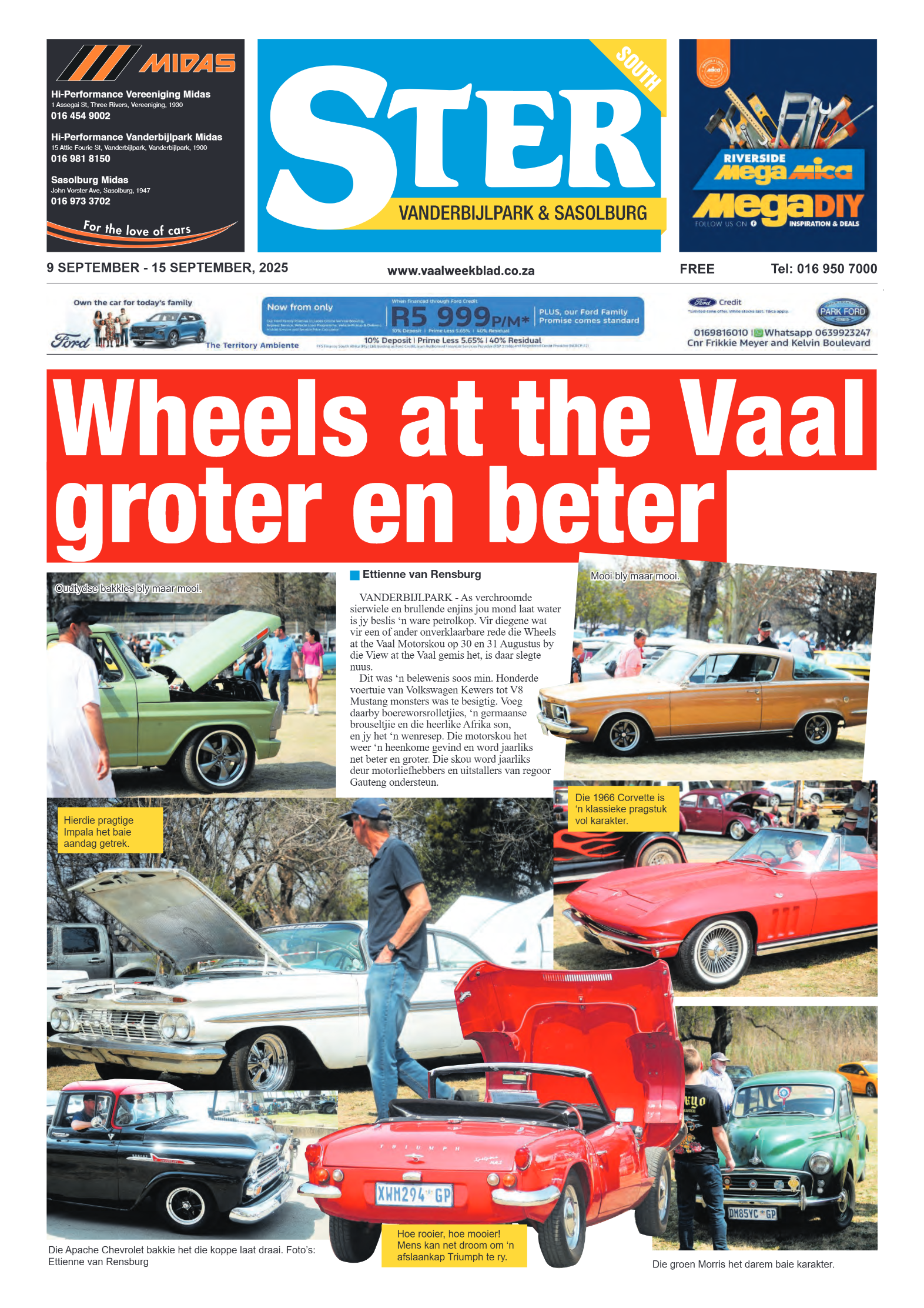 STER SOUTH 9 SEPTEMBER – 15 SEPTEMBER, 2025 page 1