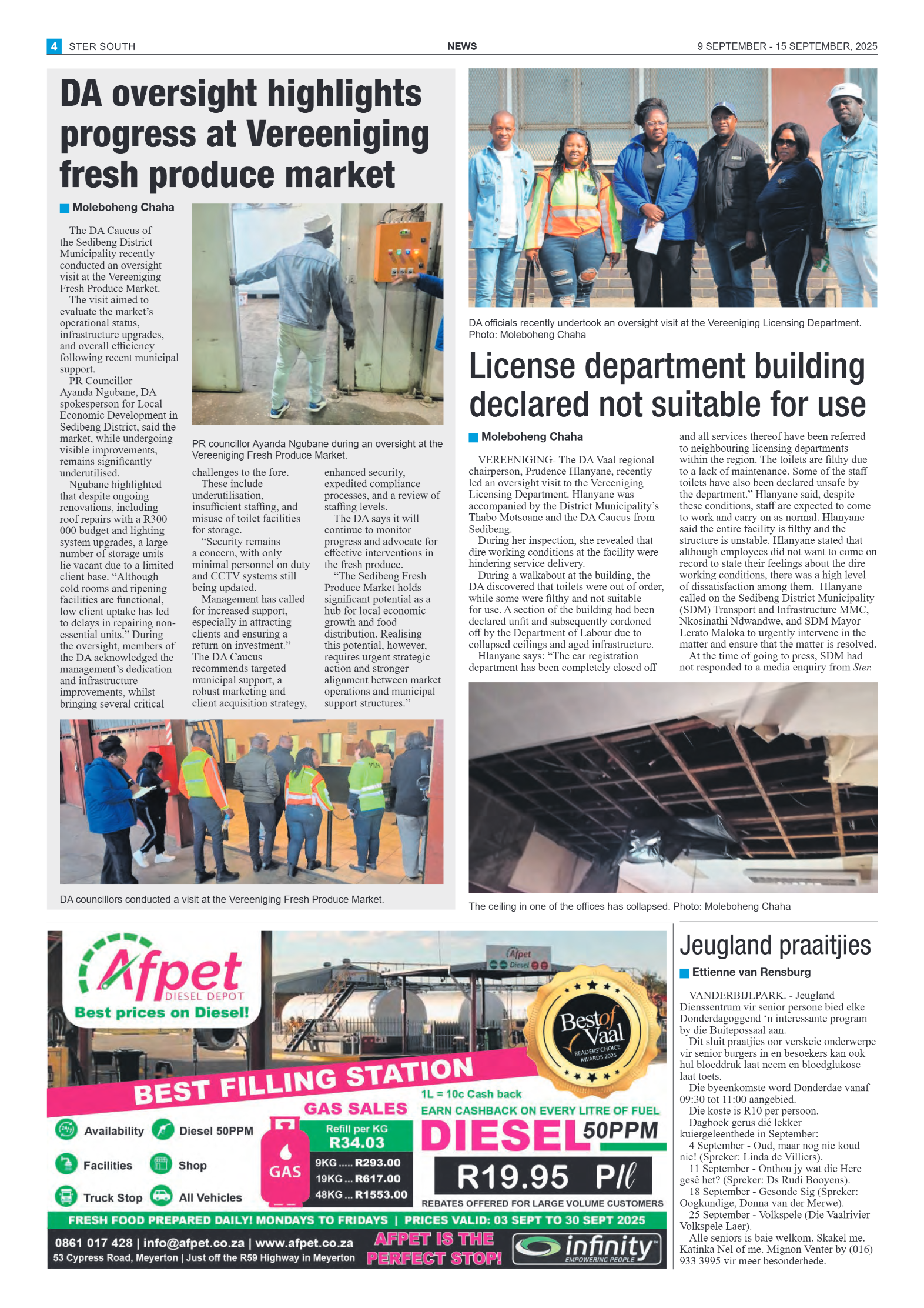 STER SOUTH 9 SEPTEMBER – 15 SEPTEMBER, 2025 page 4