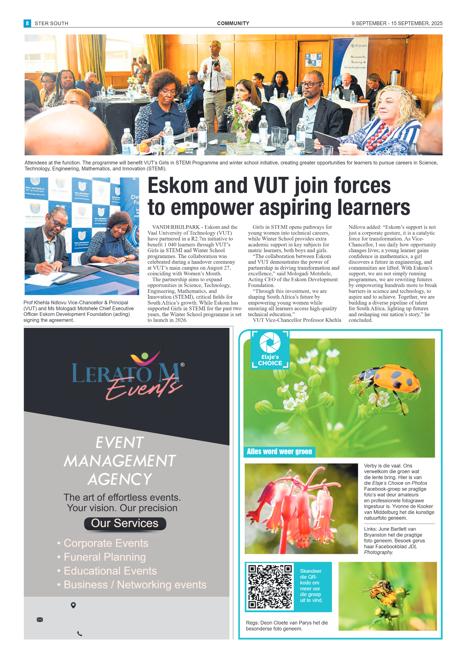 STER SOUTH 9 SEPTEMBER – 15 SEPTEMBER, 2025 page 8