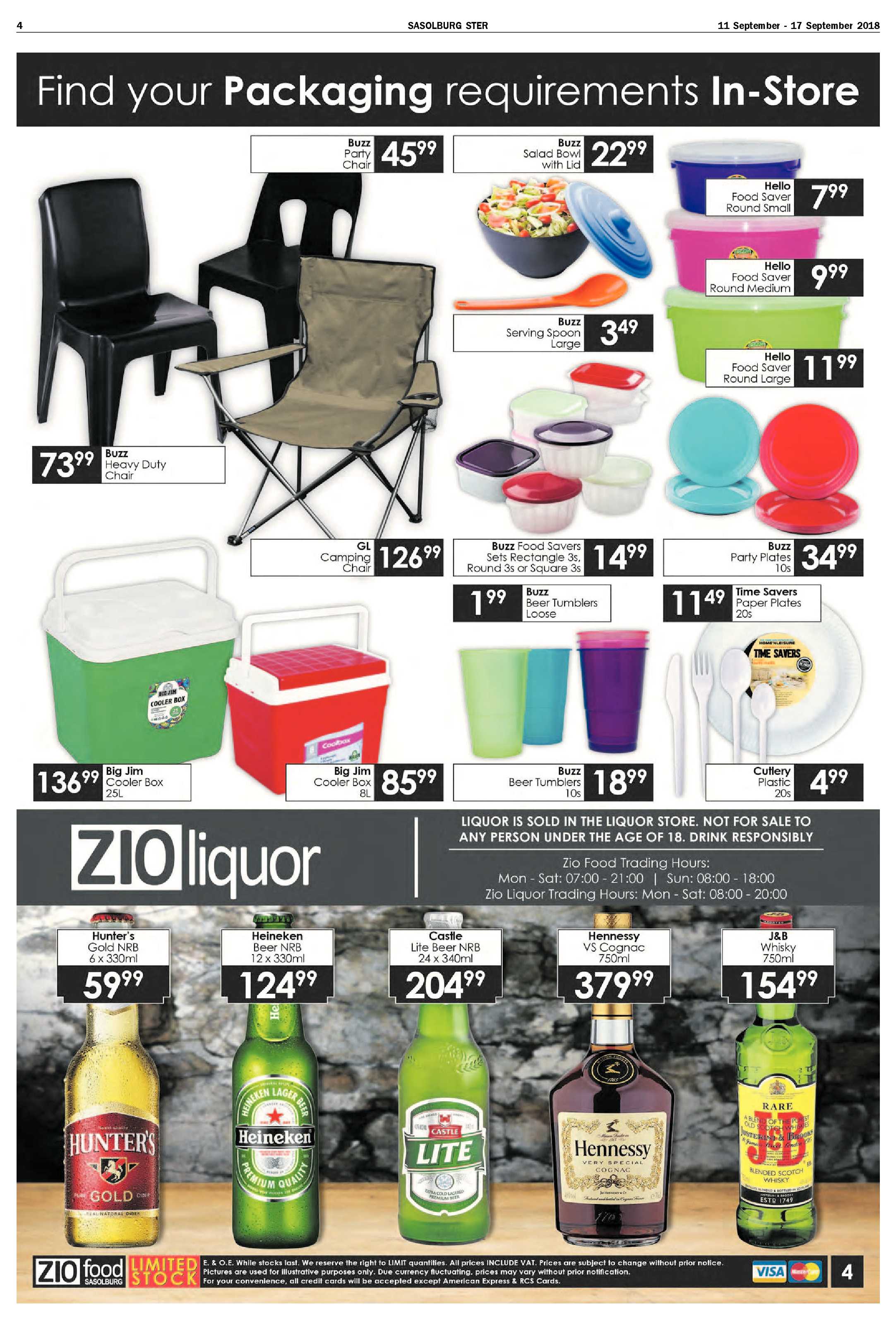 Sasolburg 11 – 17 September 2018 page 4