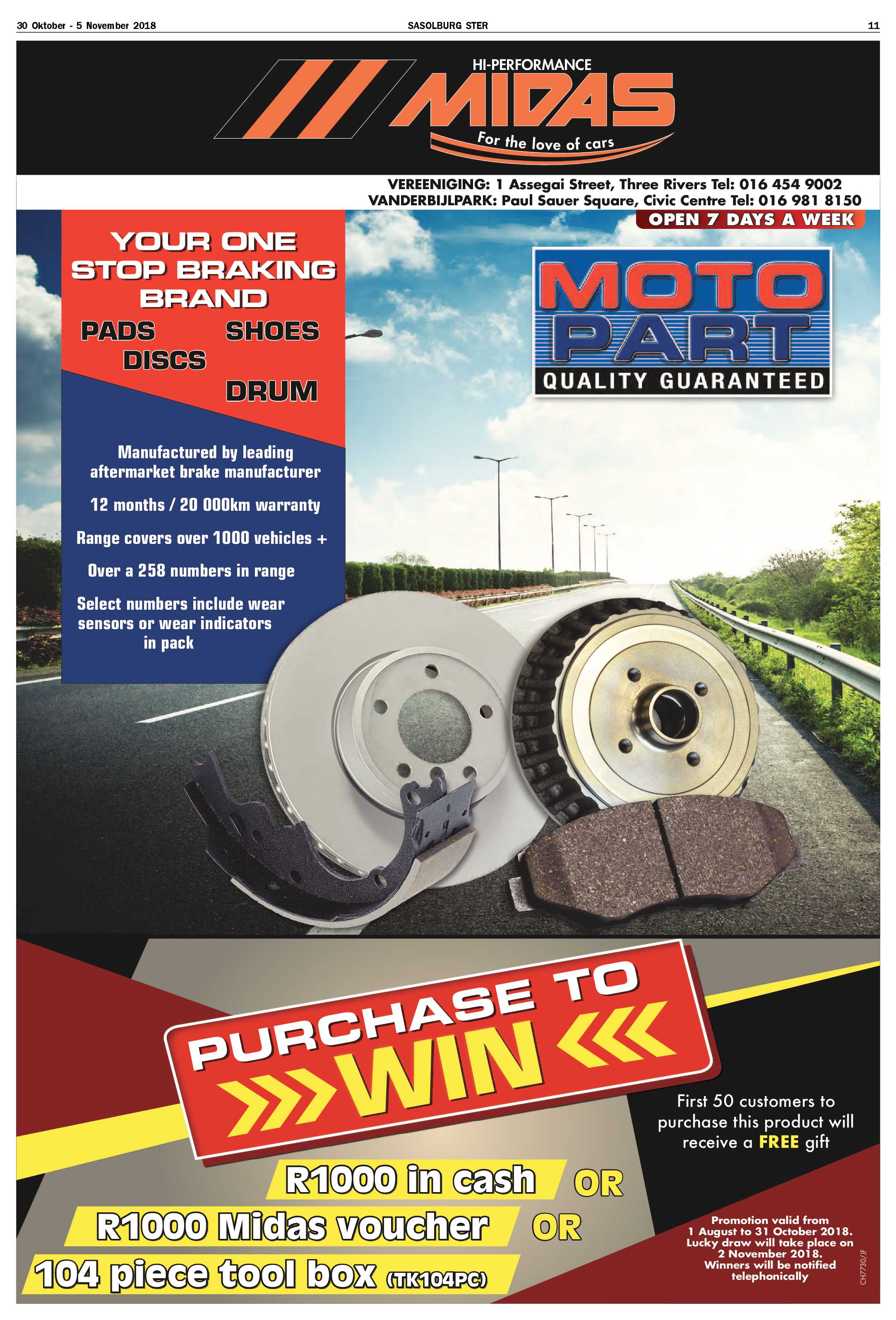 Sasolburg 30 Oktober – 5 November 2018 page 11