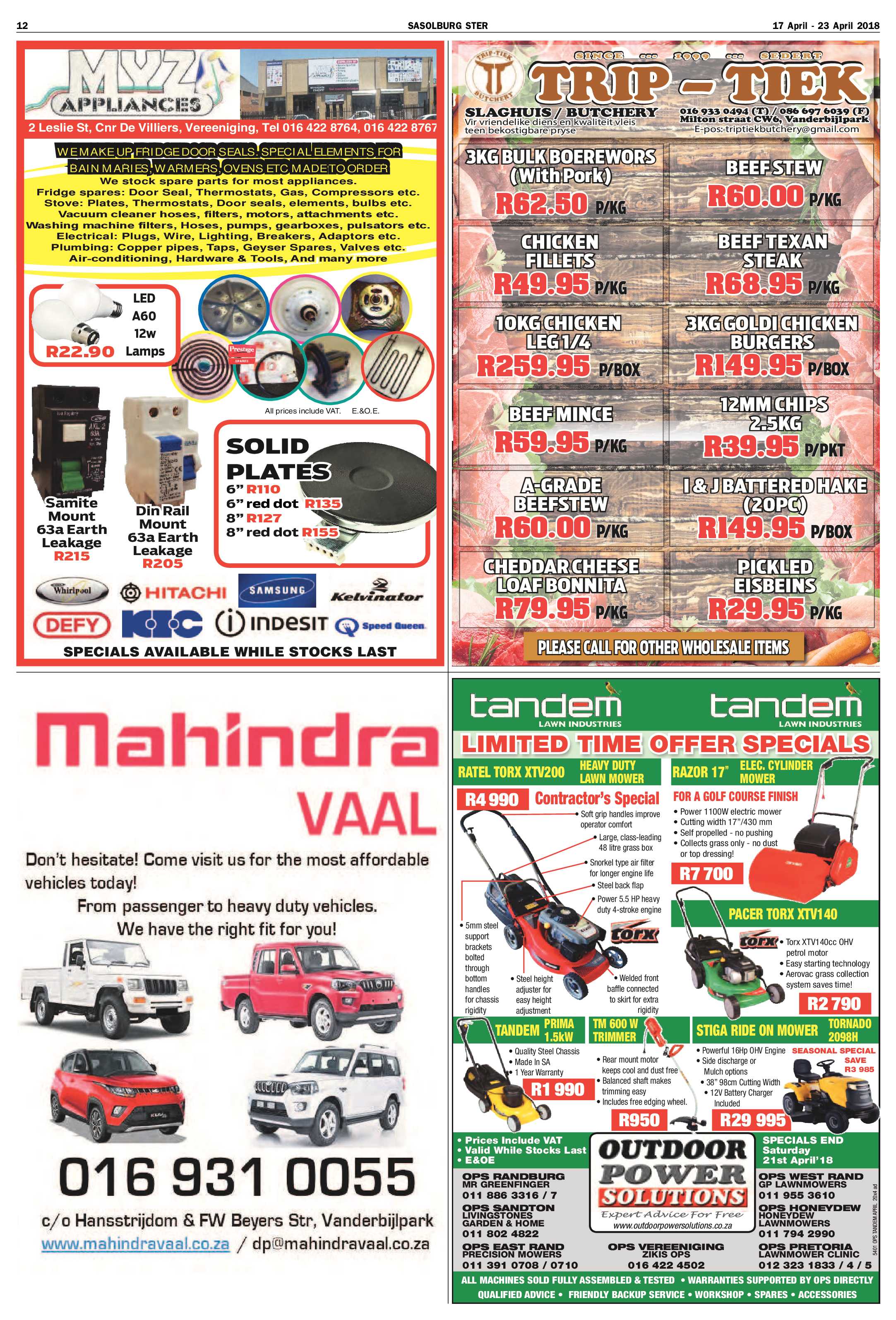 Sasolburg Ster17 – 23 April 2018 page 12