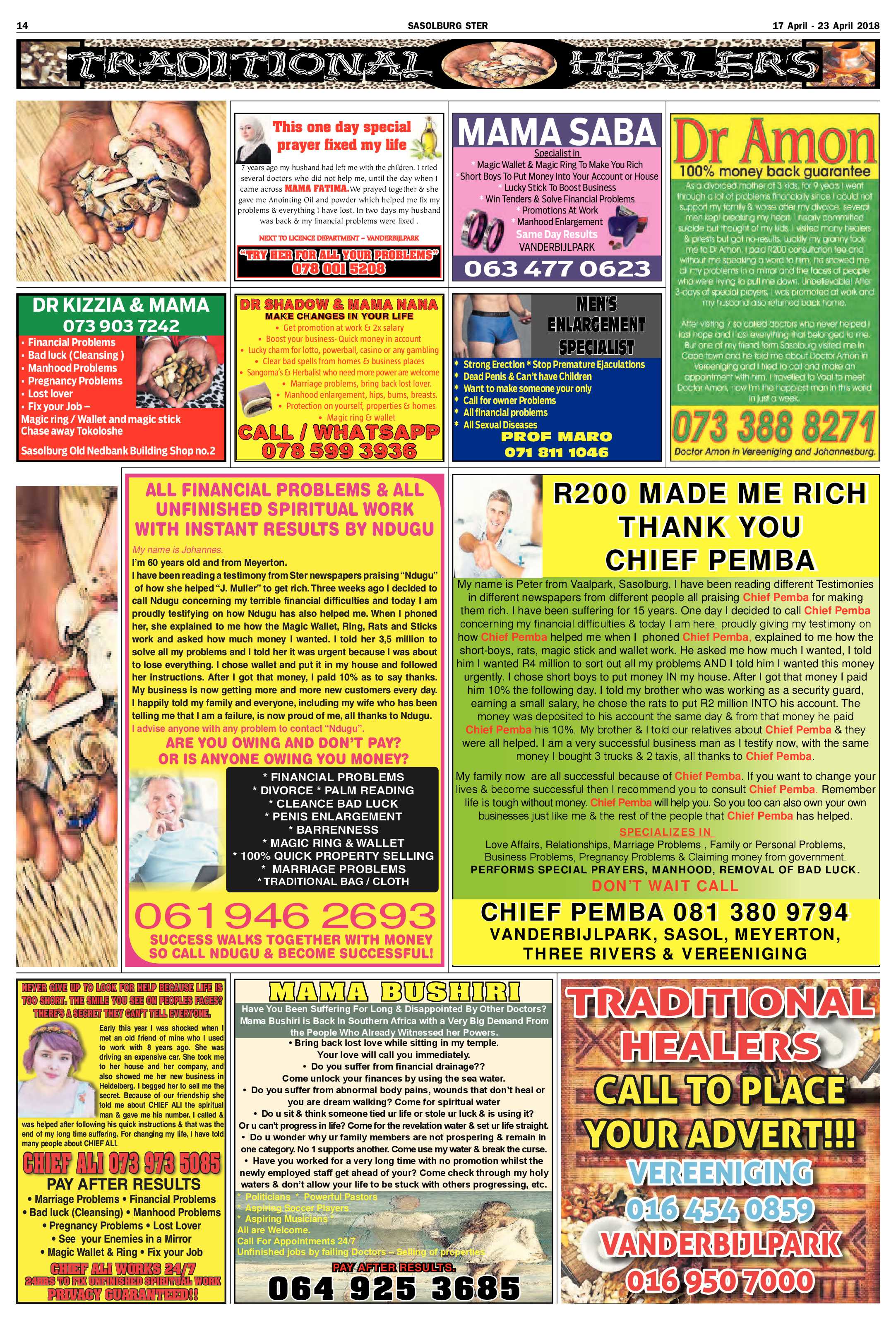 Sasolburg Ster17 – 23 April 2018 page 14