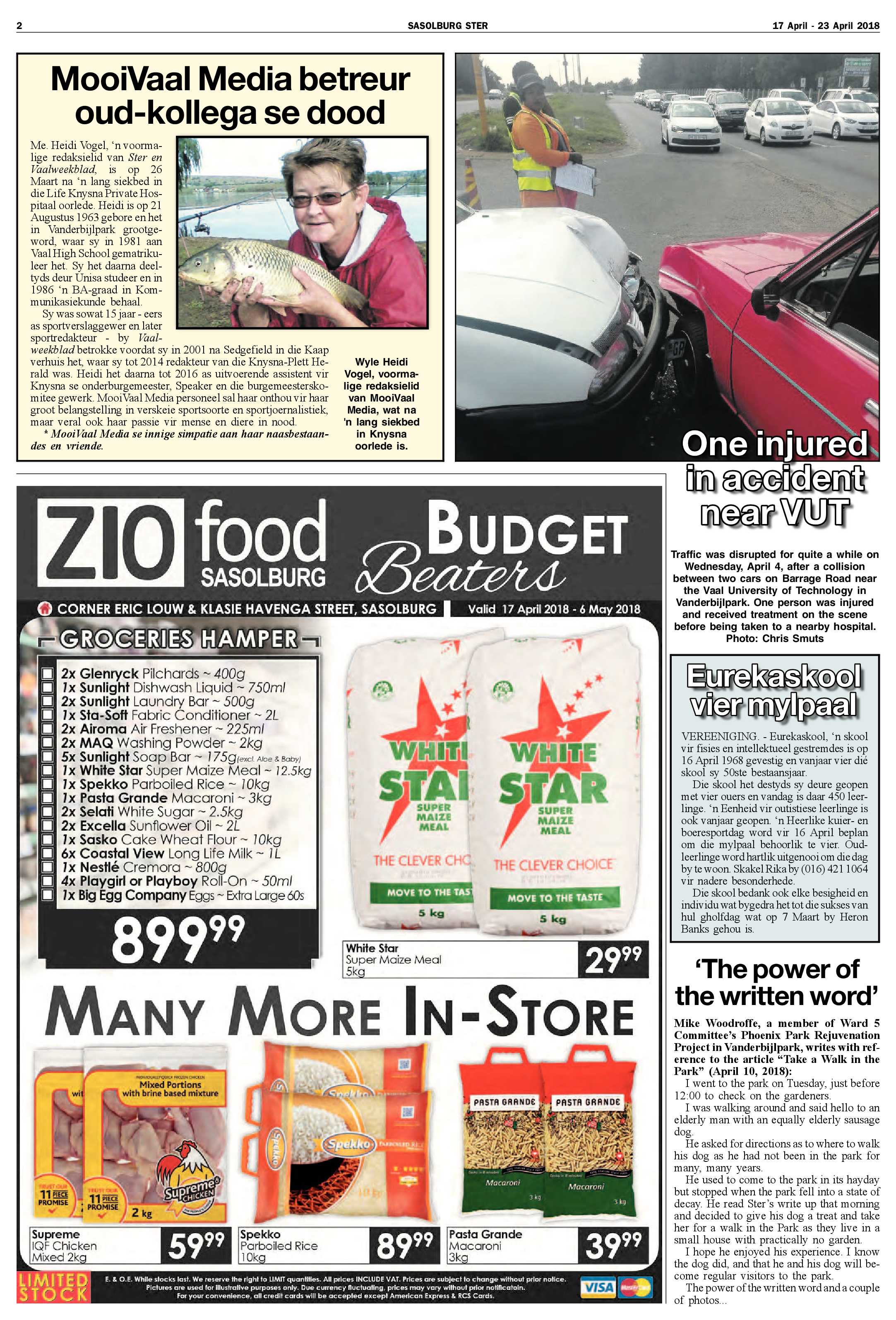 Sasolburg Ster17 – 23 April 2018 page 2