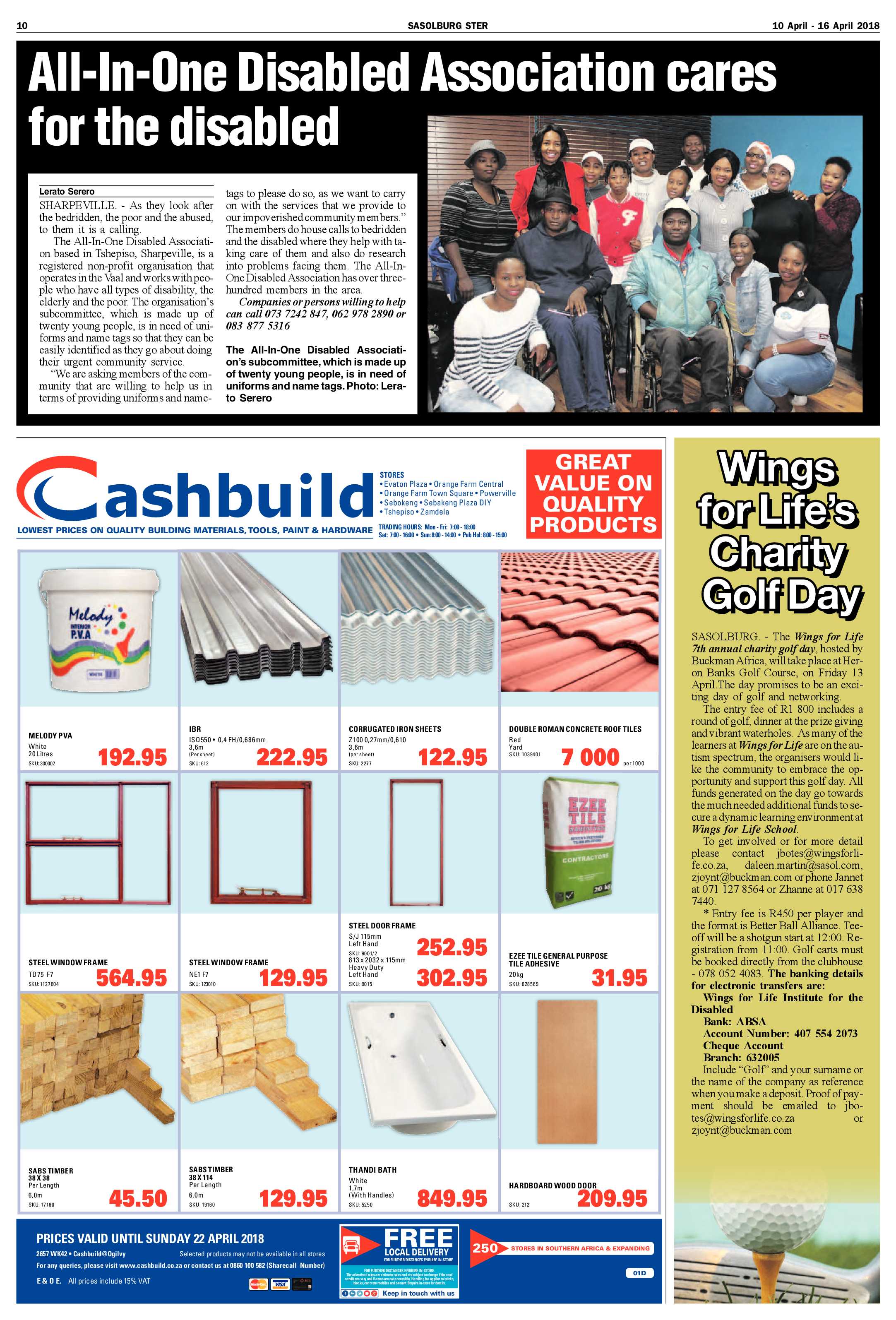 Sasolburg Ster 10 – 16 April 2018 page 5