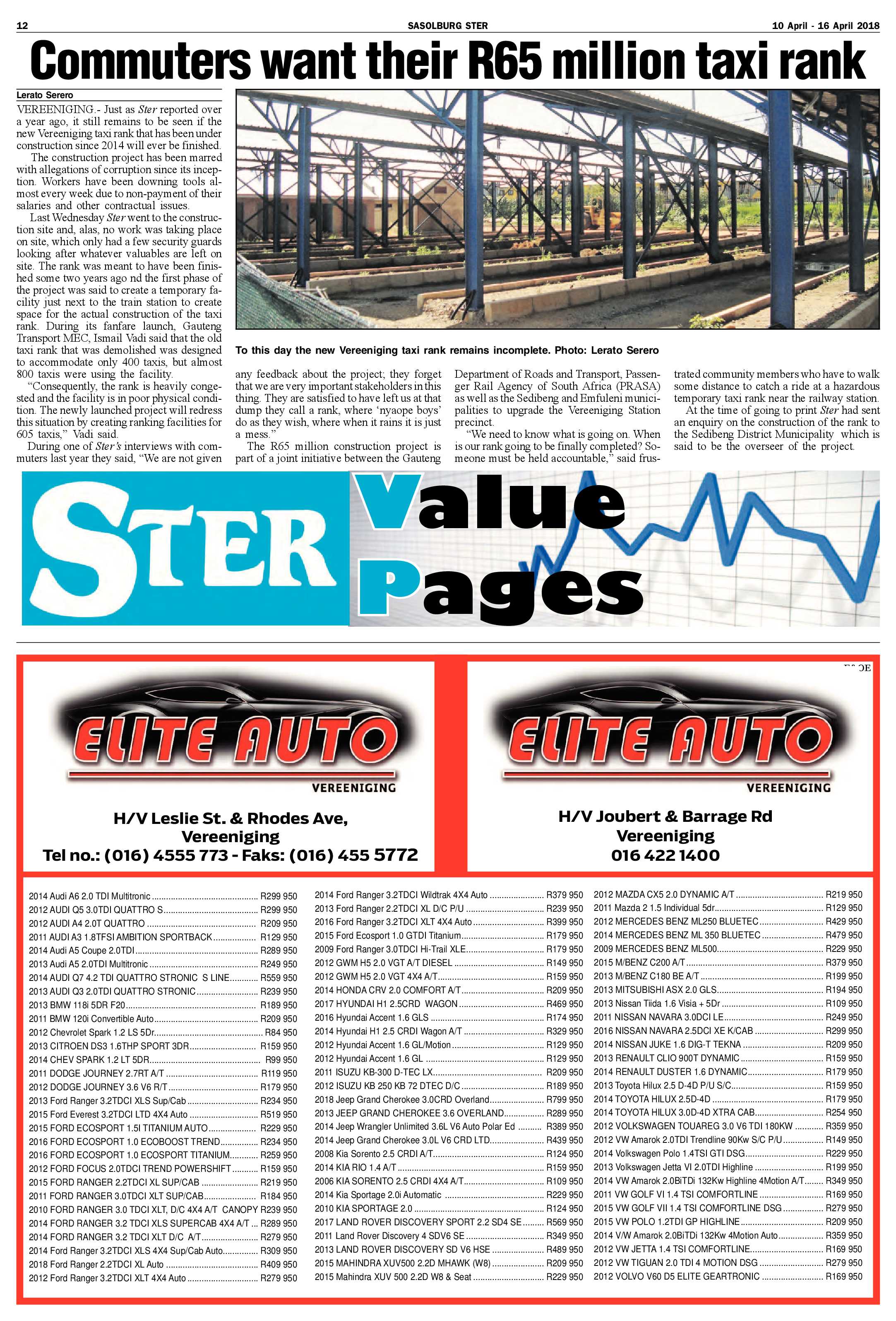 Sasolburg Ster 10 – 16 April 2018 page 7
