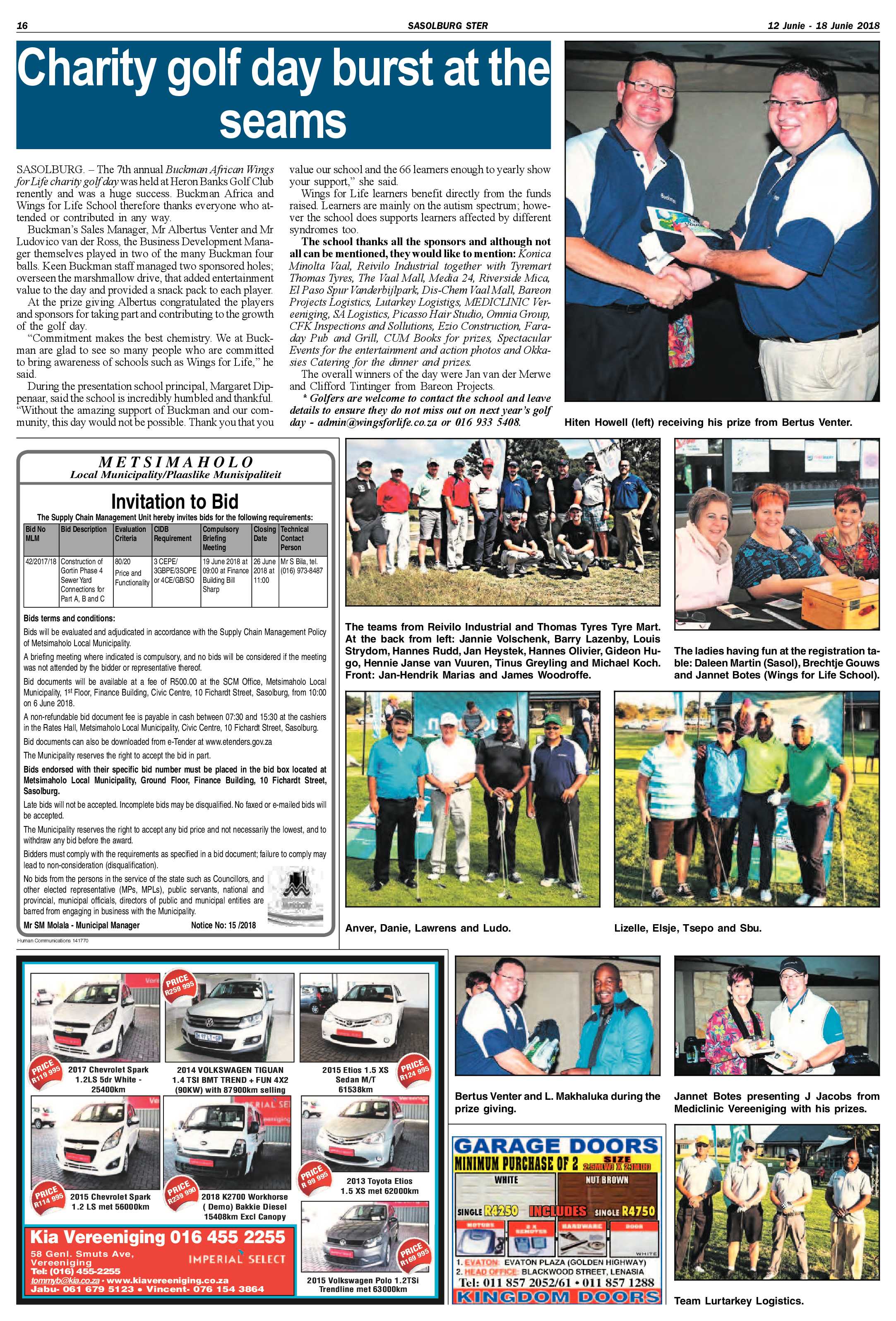 Sasolburg Ster 12 – 18 Junie 2018 page 16
