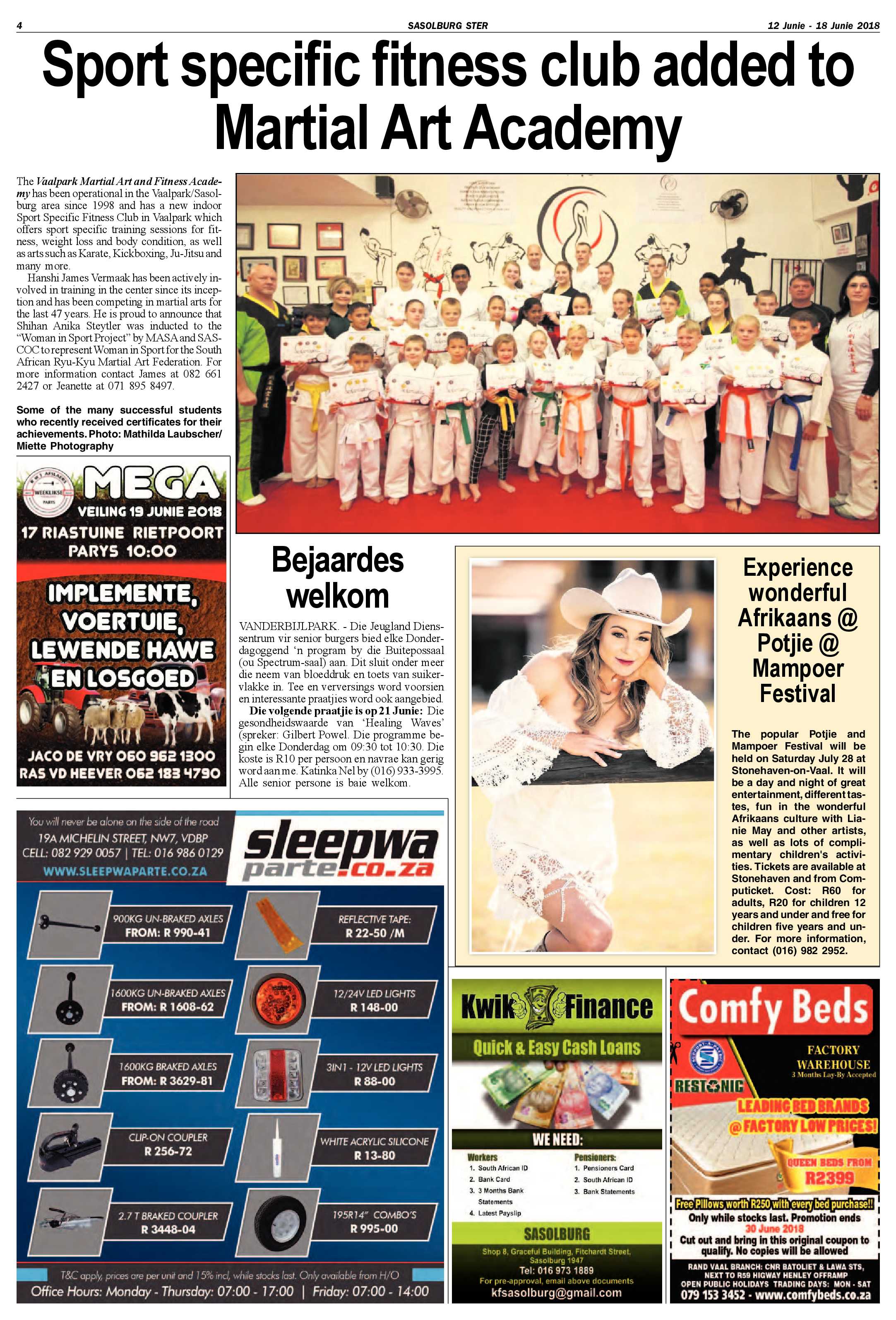 Sasolburg Ster 12 – 18 Junie 2018 page 4