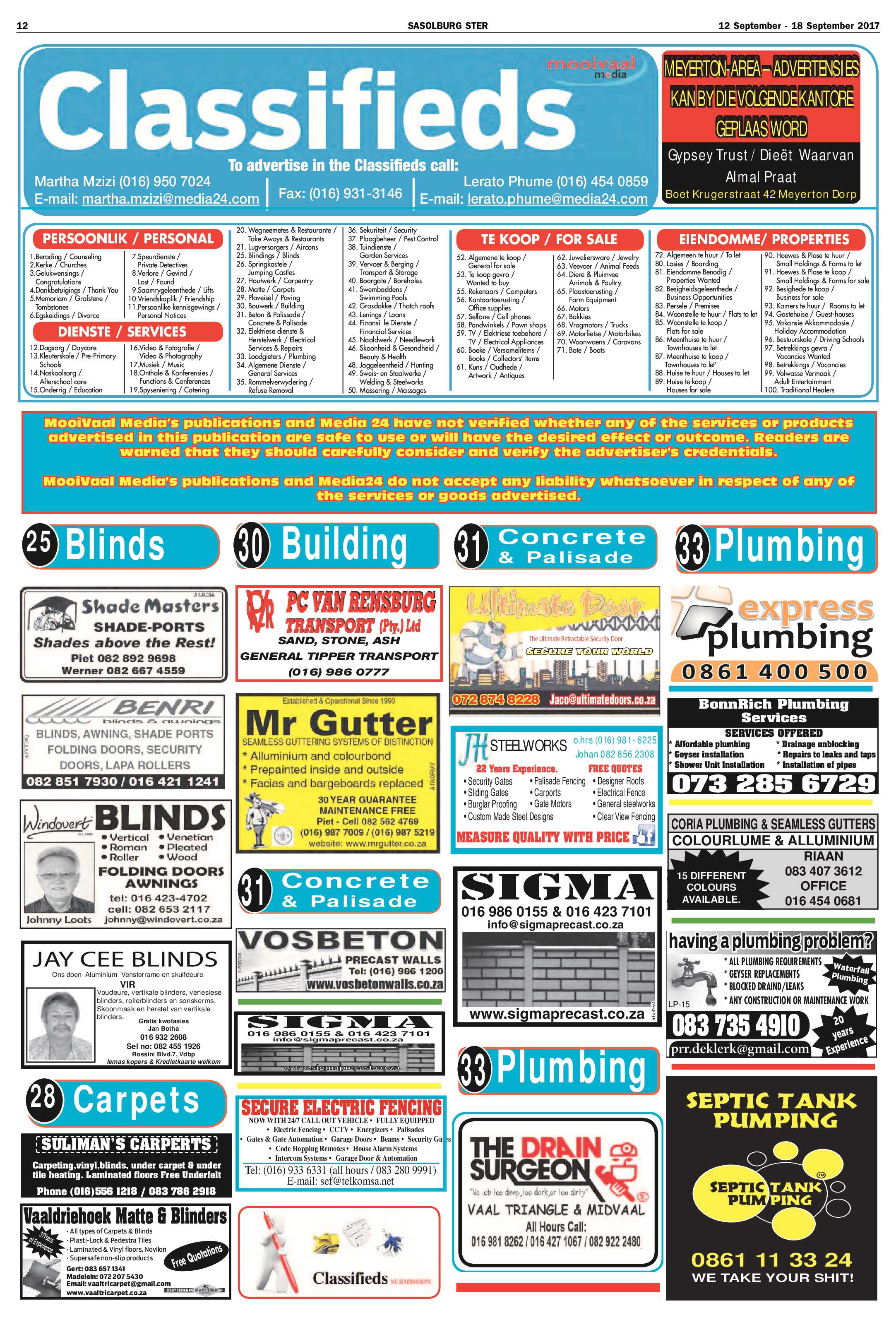 Sasolburg Ster 12 – 18 September 2017 page 12