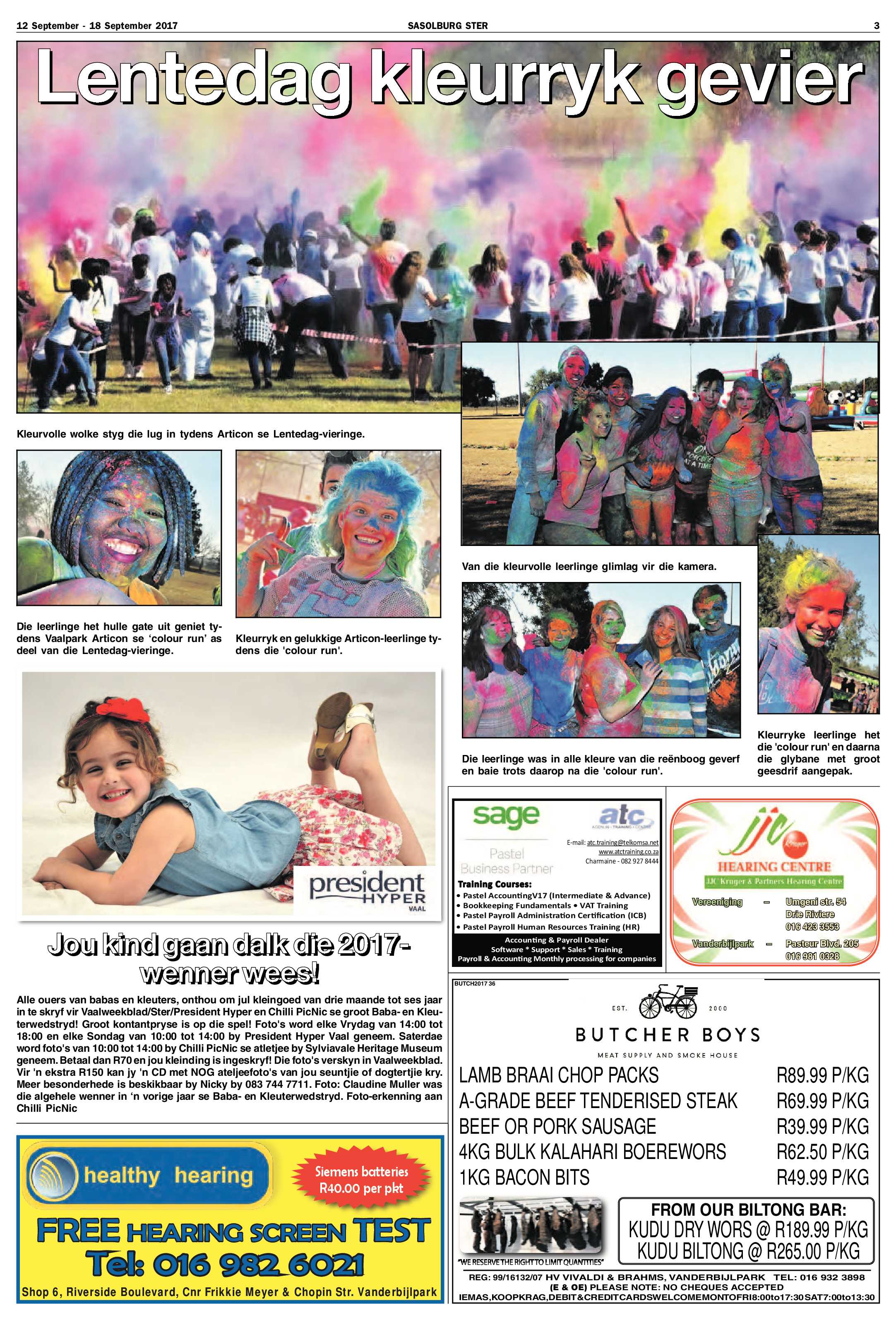 Sasolburg Ster 12 – 18 September 2017 page 3