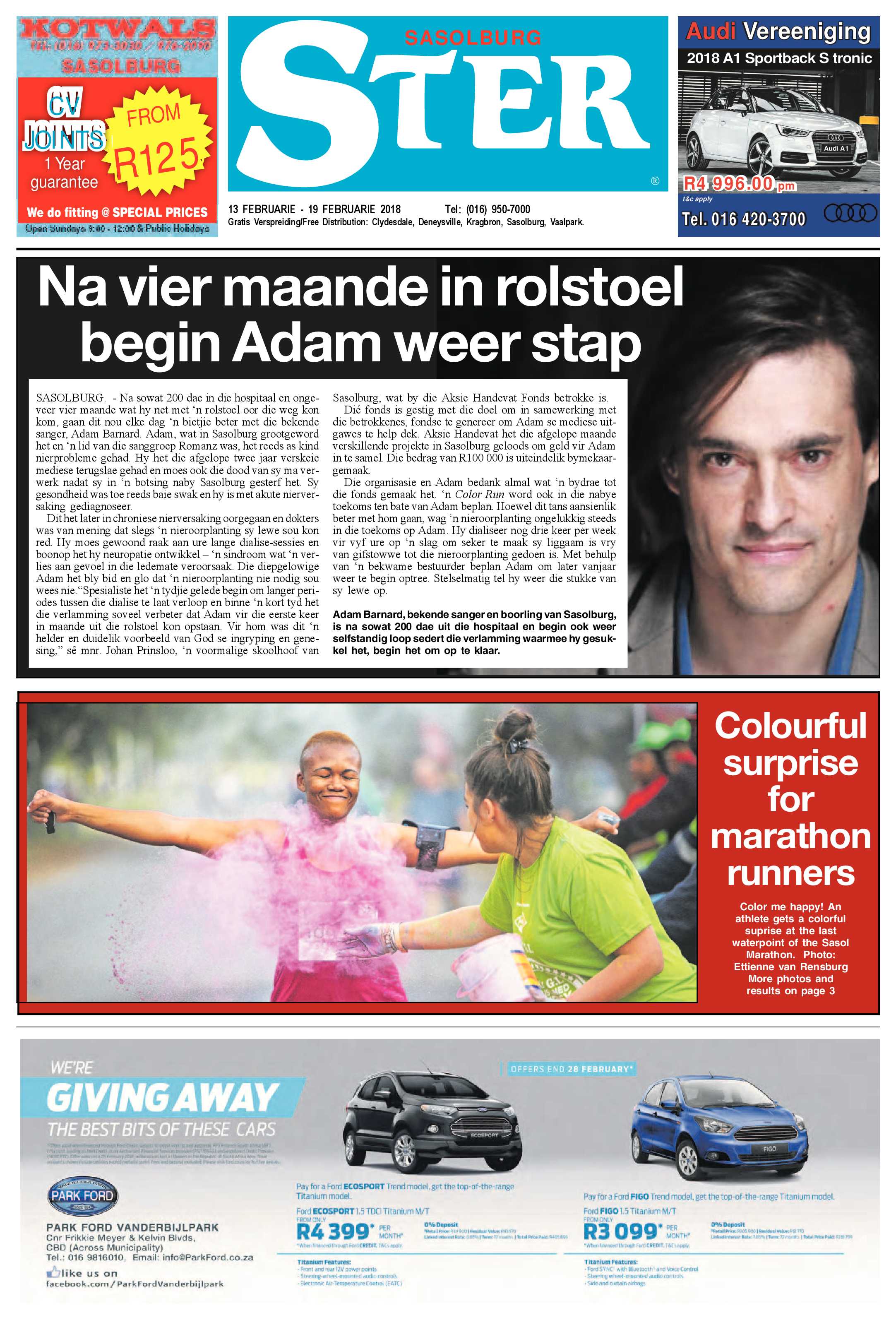 Sasolburg Ster 13 – 19 Februarie 2018 page 1