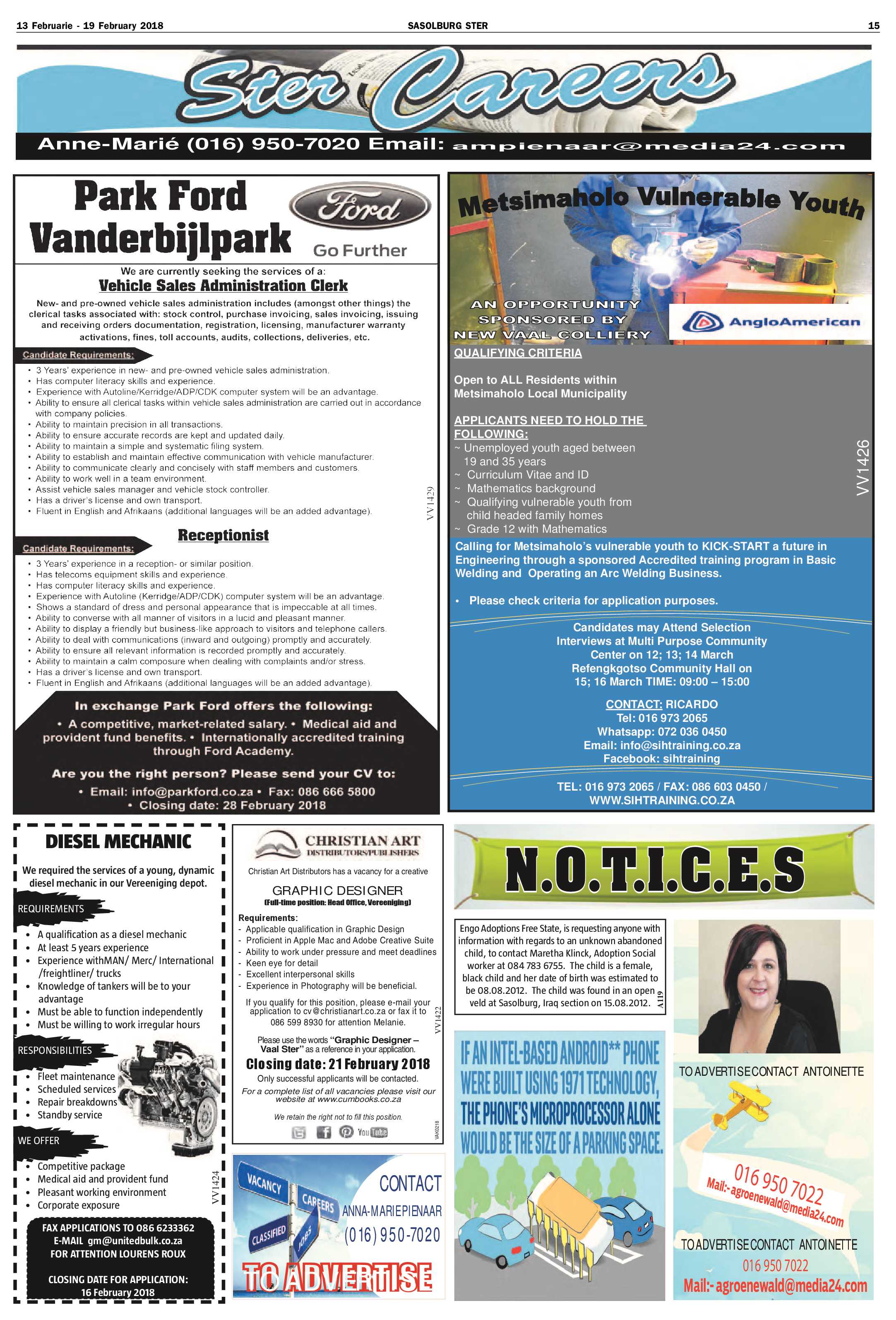Sasolburg Ster 13 – 19 Februarie 2018 page 15