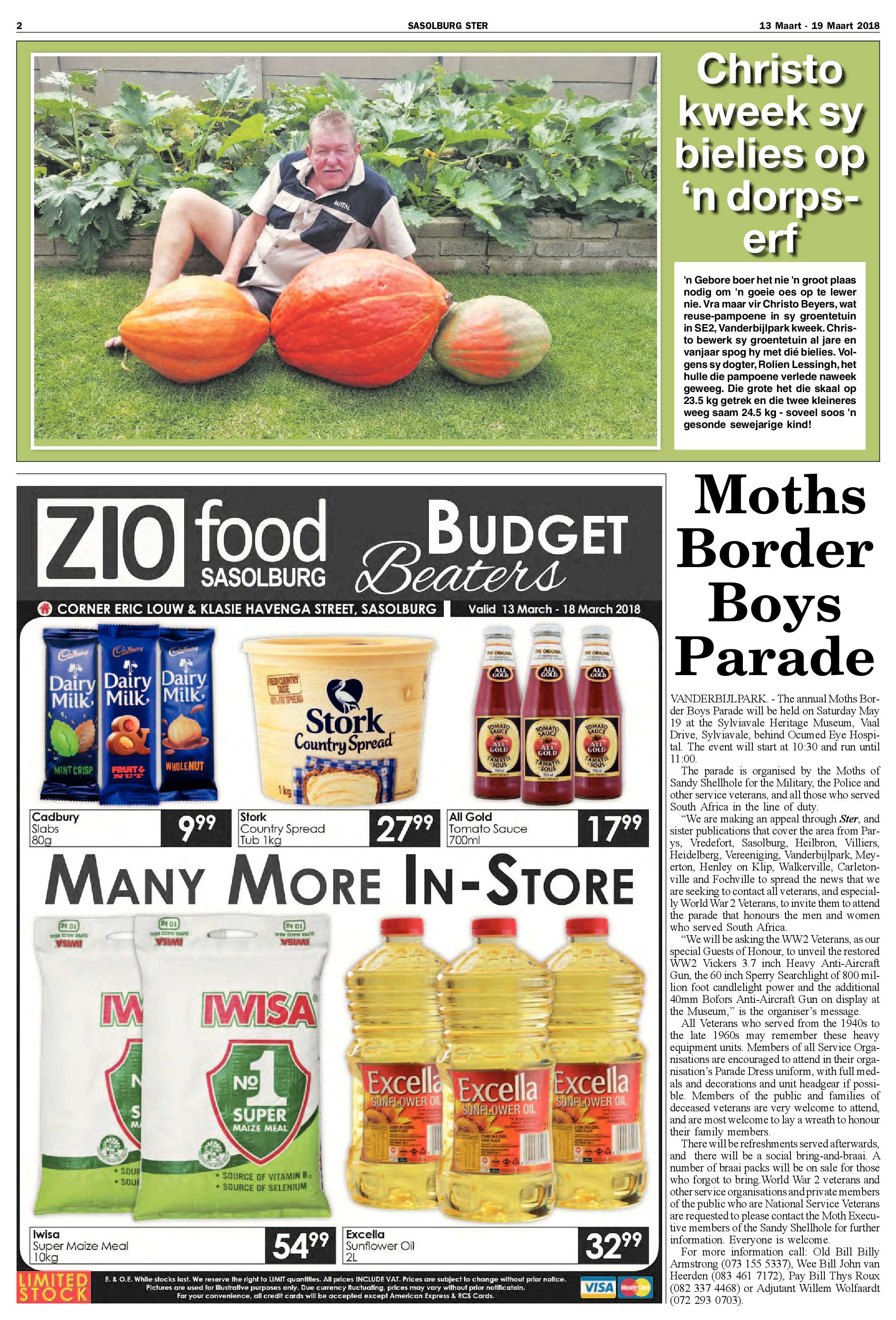 Sasolburg Ster 13 – 19 Maart 2018 page 2