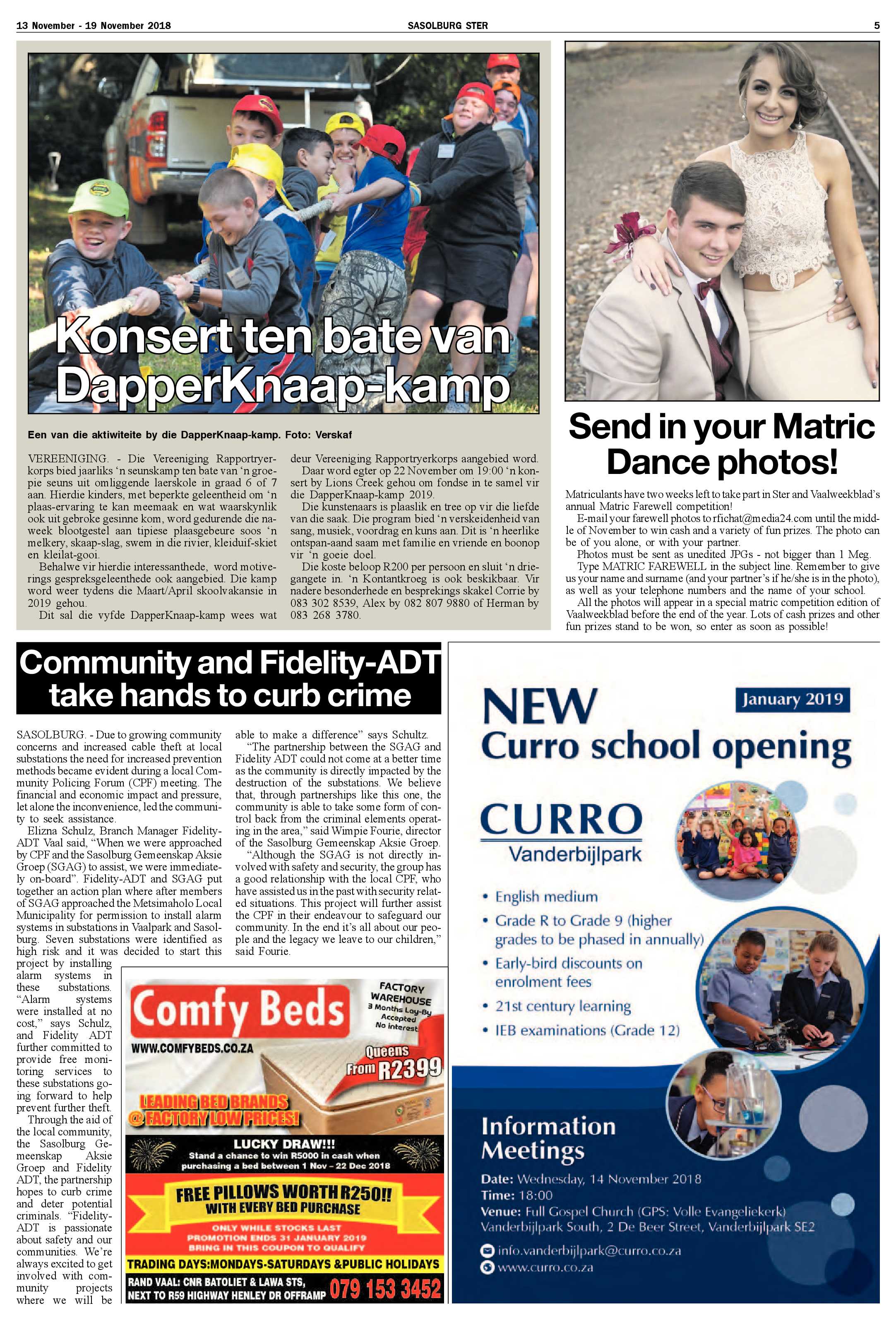 Sasolburg Ster 13 – 19 November 2018 page 5