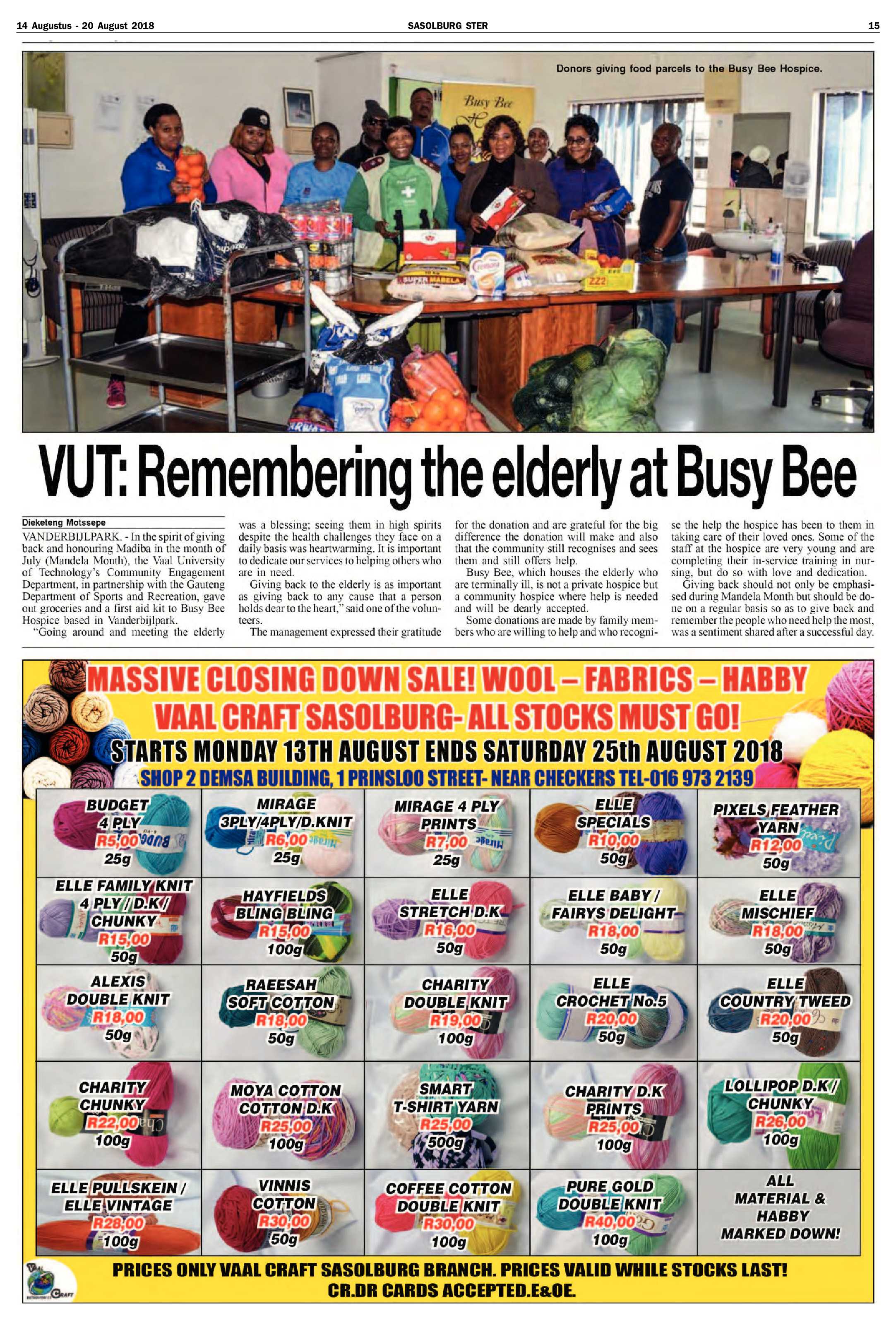 Sasolburg Ster 14 – 20 Augustus 2018 page 15