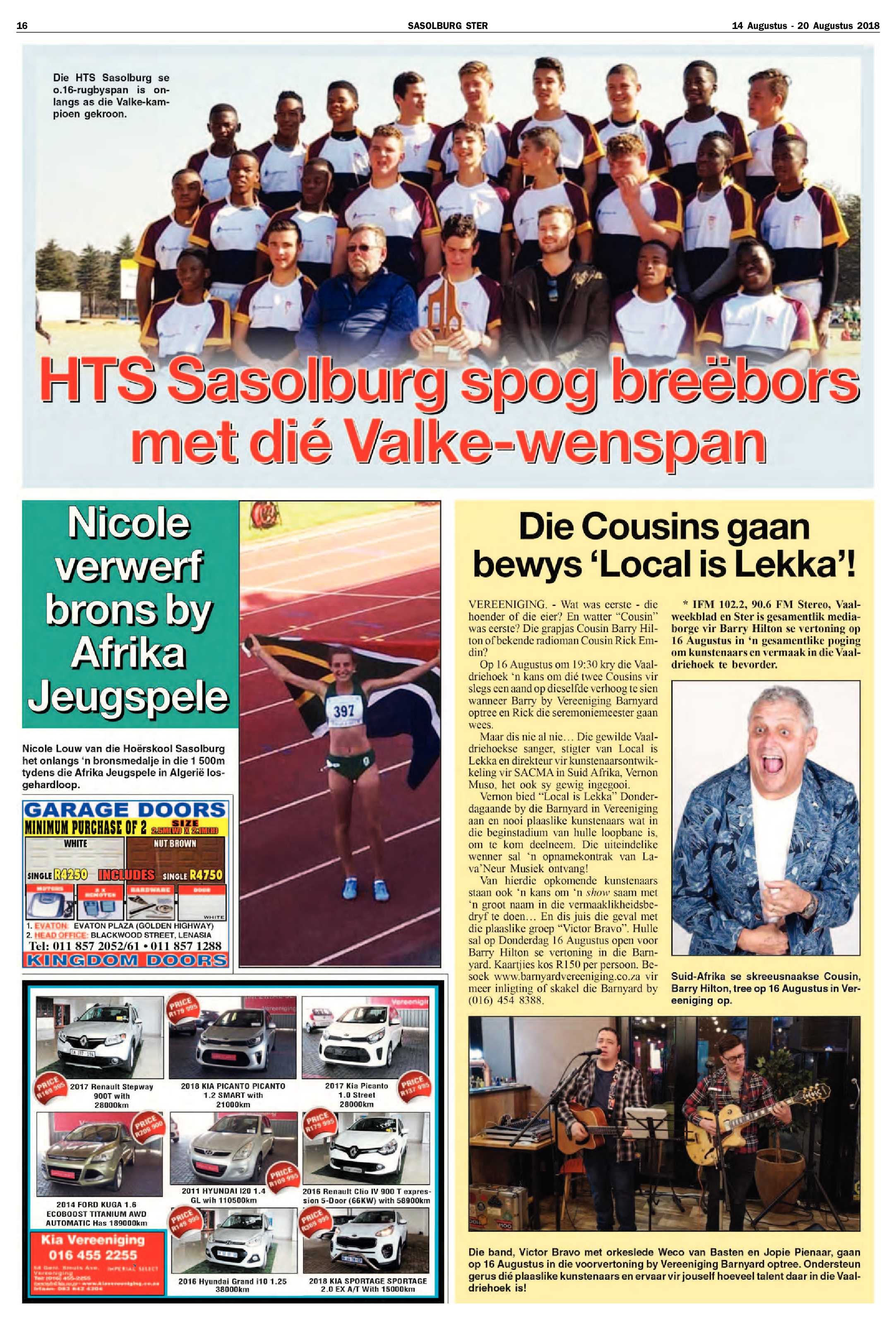Sasolburg Ster 14 – 20 Augustus 2018 page 16