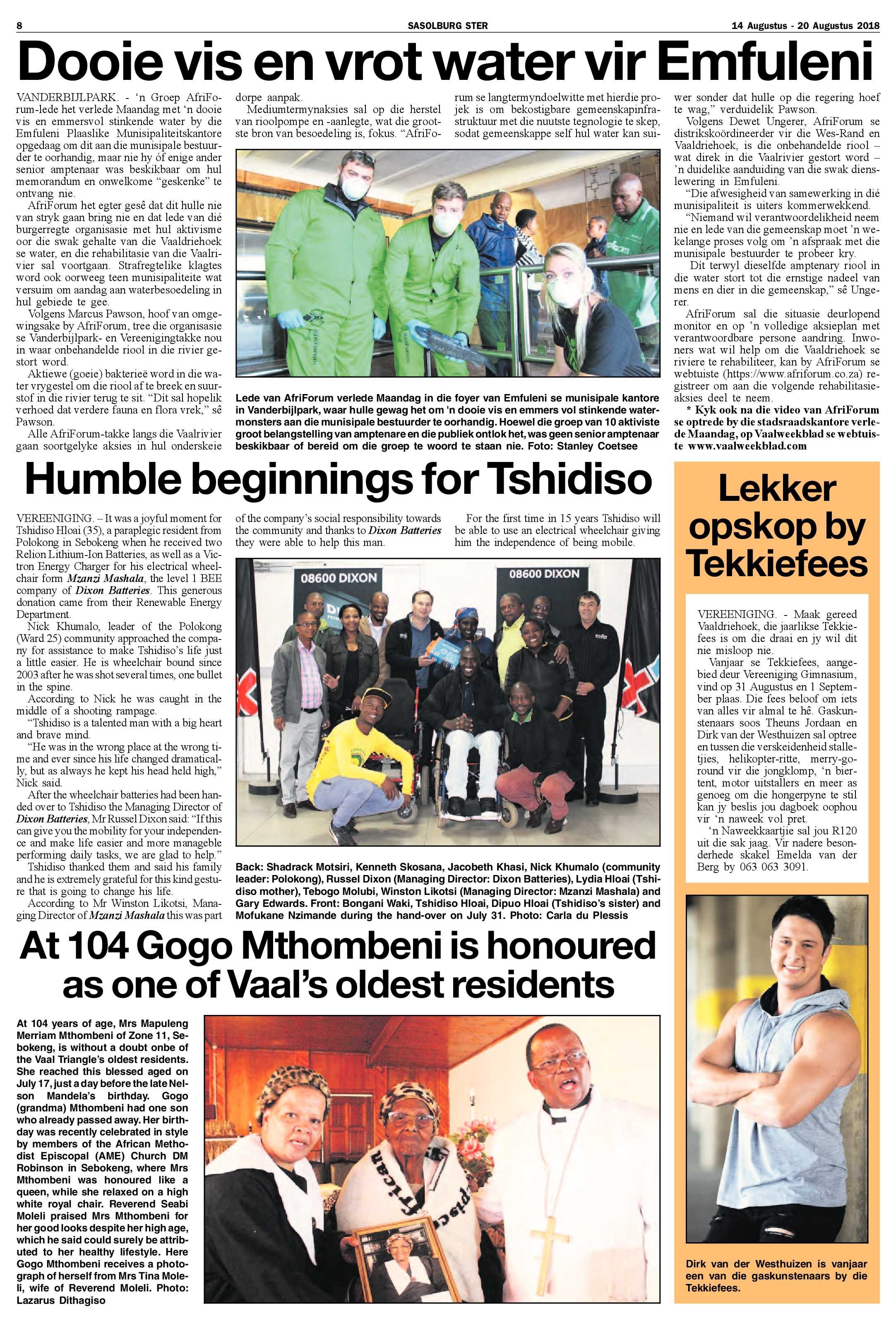 Sasolburg Ster 14 – 20 Augustus 2018 page 8