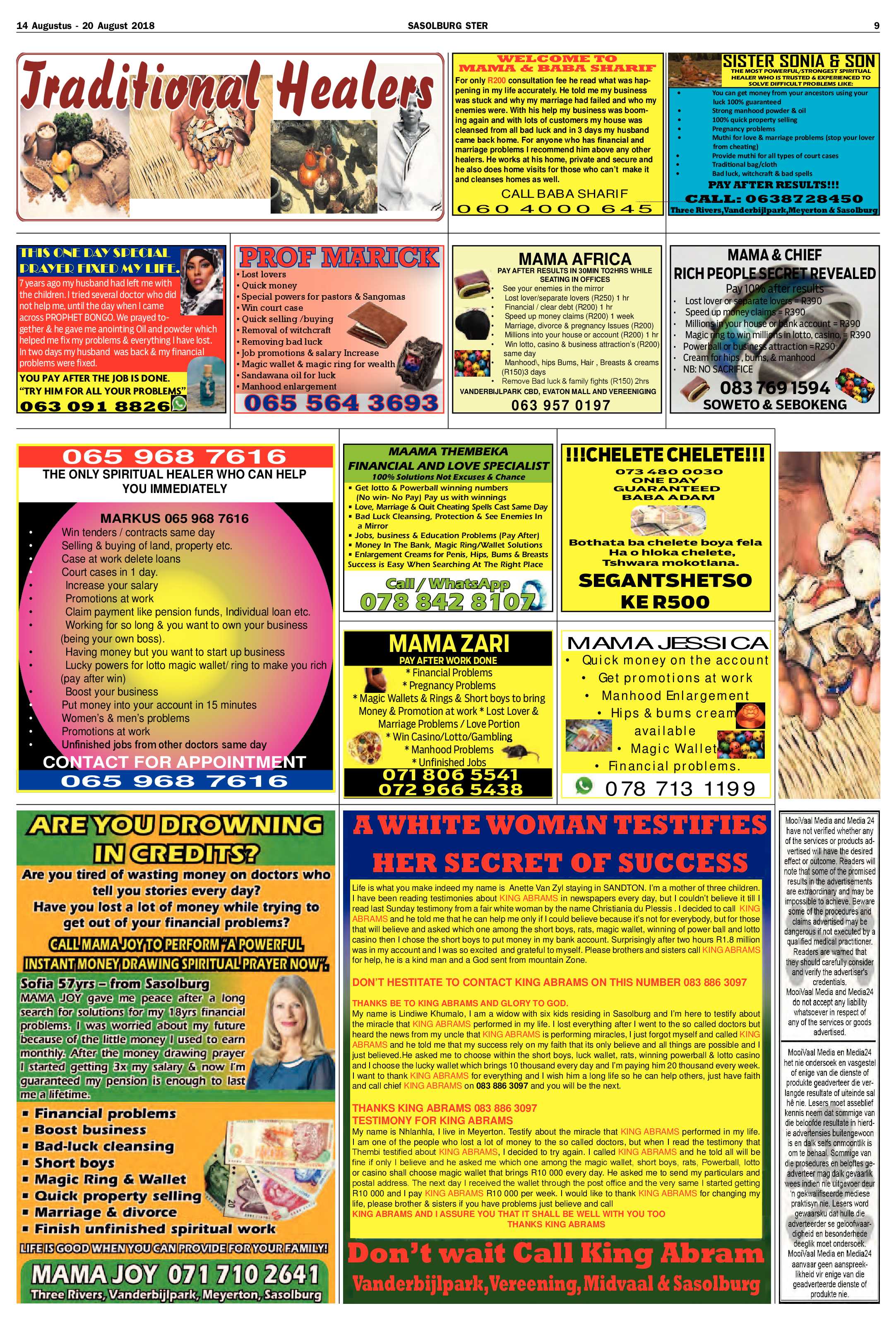 Sasolburg Ster 14 – 20 Augustus 2018 page 9