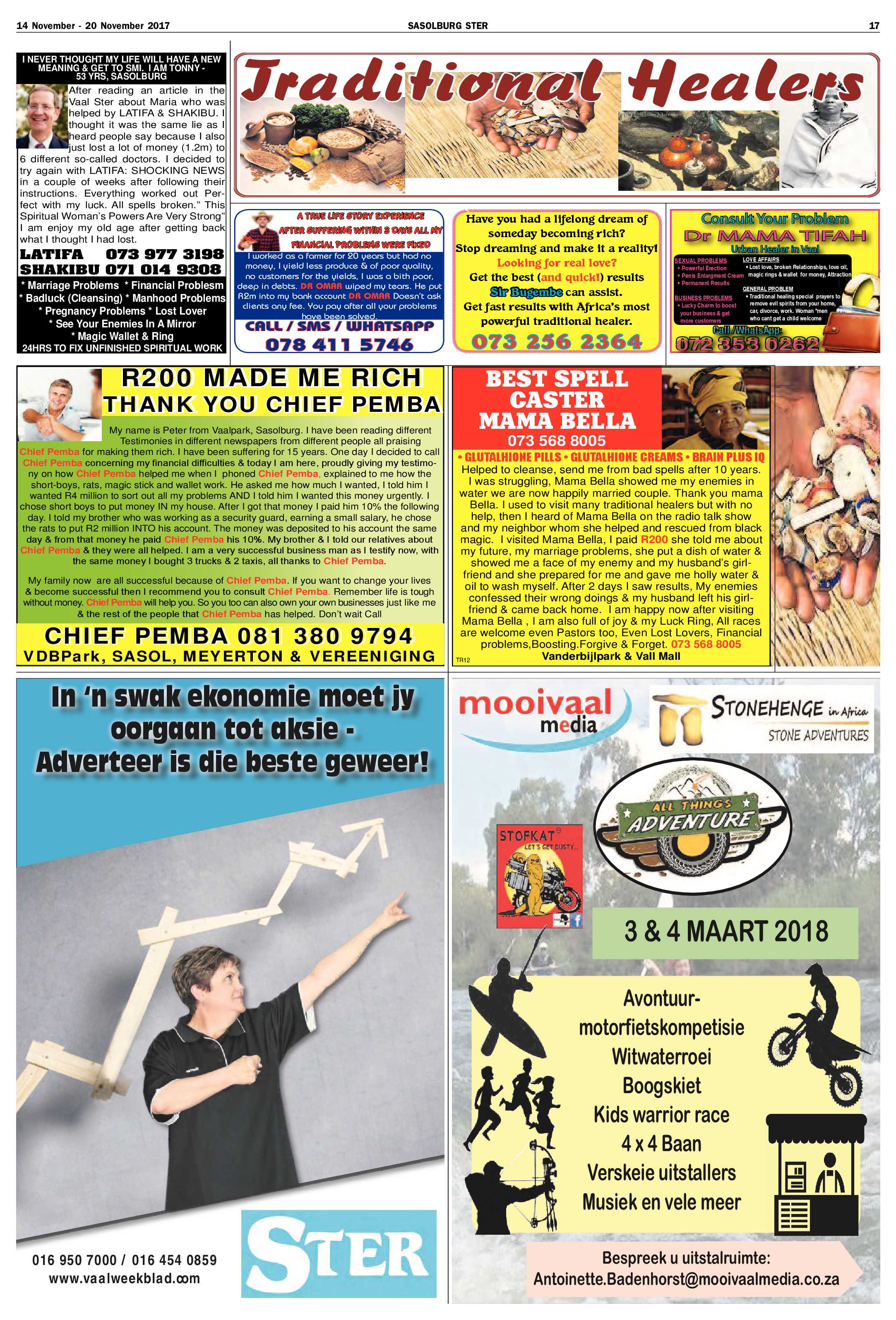 Sasolburg Ster 14 – 20 November 2017 page 17