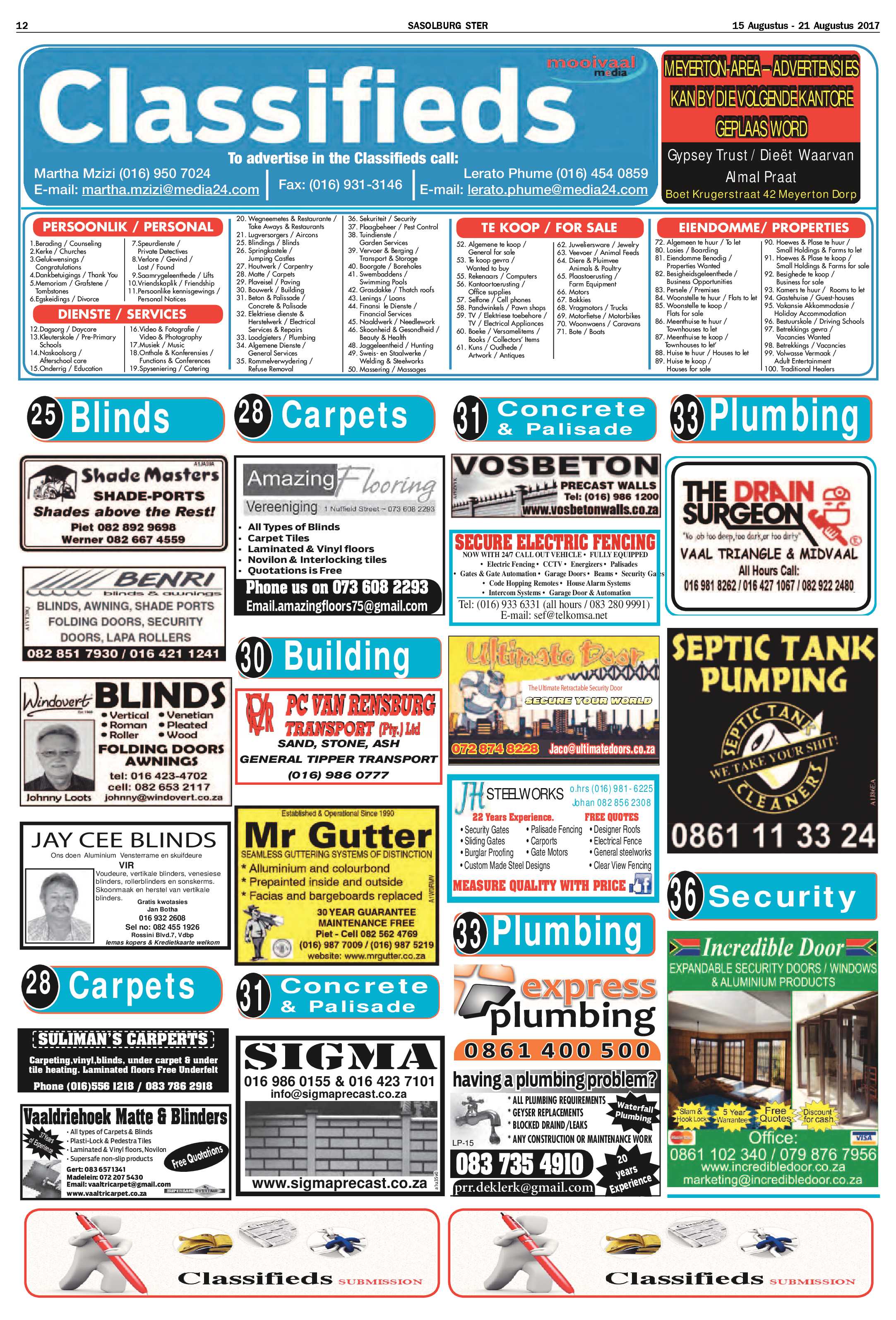 Sasolburg Ster 15 – 21 Augustus 2017 page 12