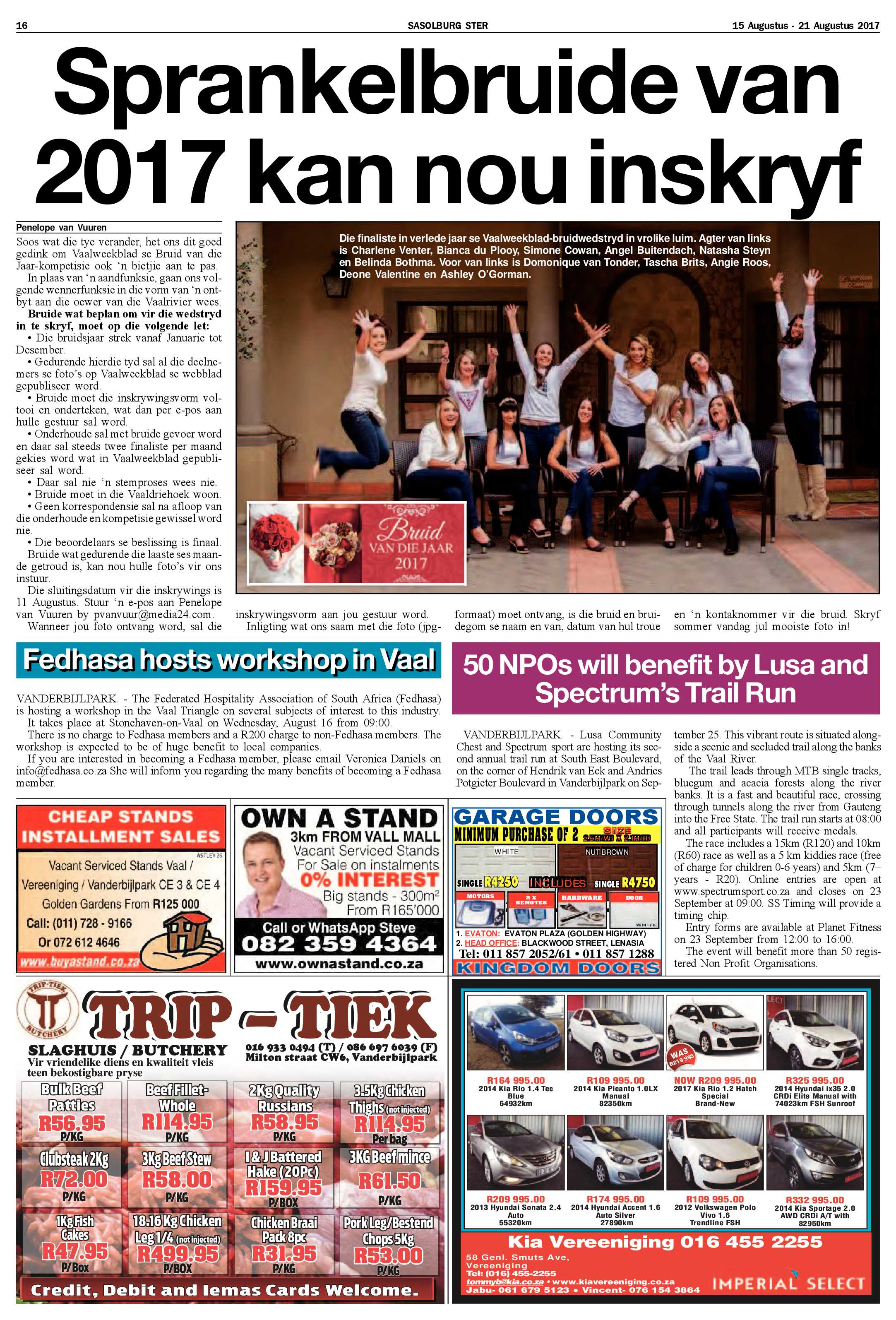Sasolburg Ster 15 – 21 Augustus 2017 page 16