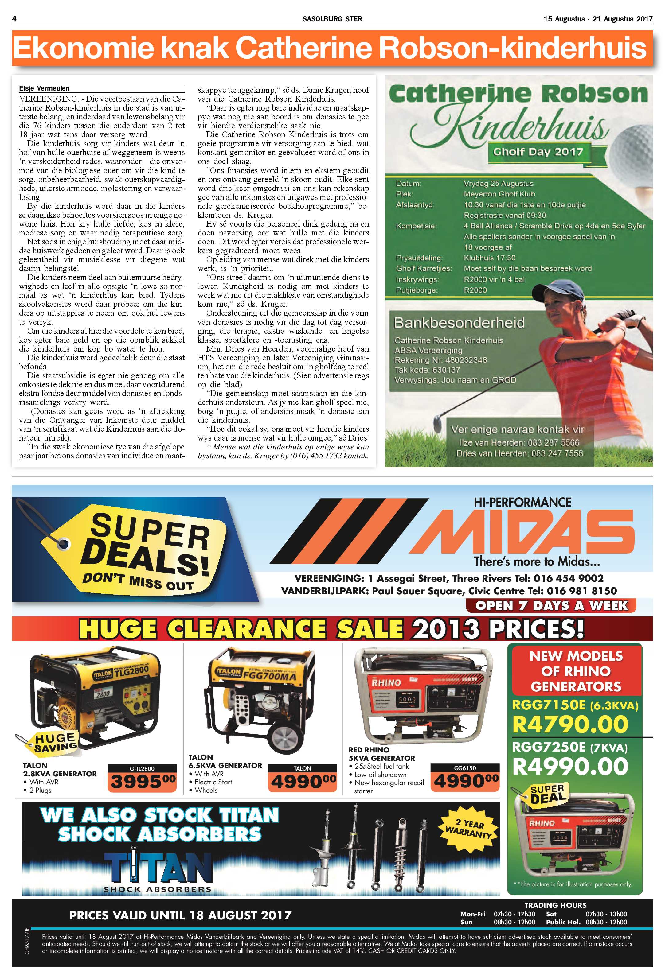 Sasolburg Ster 15 – 21 Augustus 2017 page 4