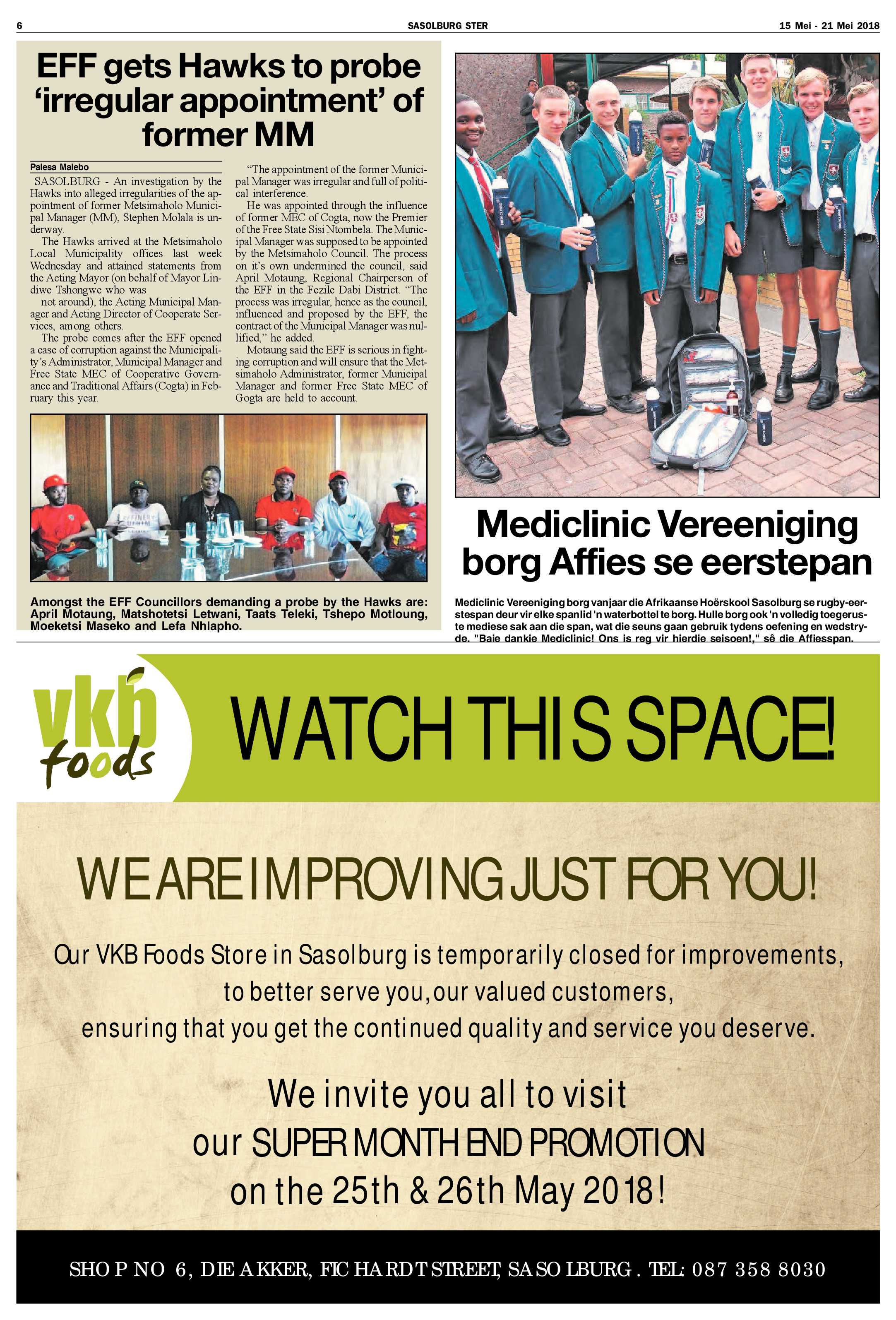 Sasolburg Ster 15 – 21 Mei 2018 page 6