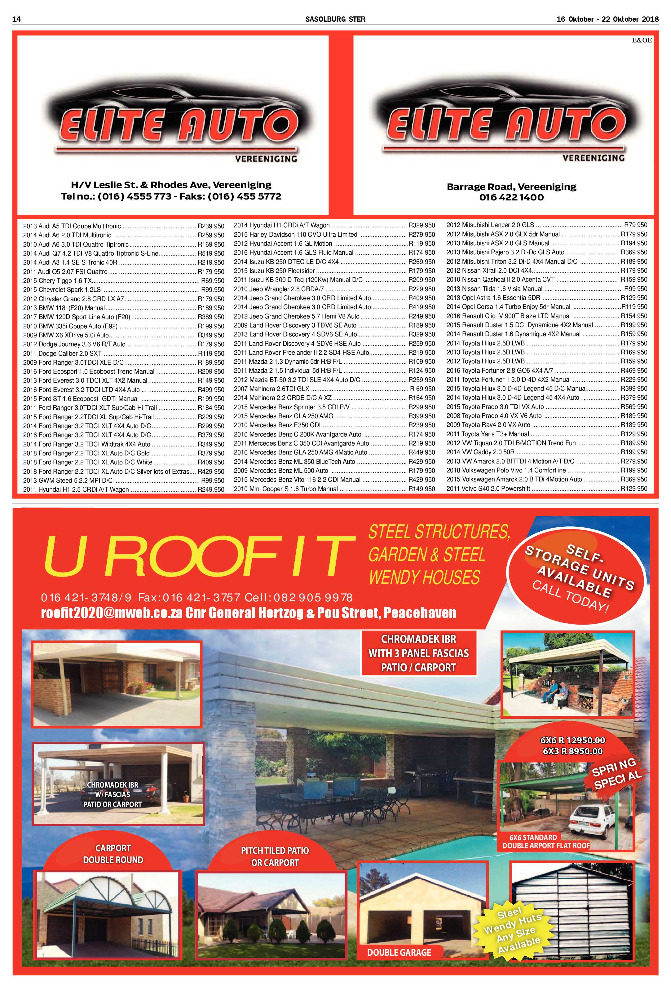 Sasolburg Ster 16 – 22 Oktober 2018 page 14