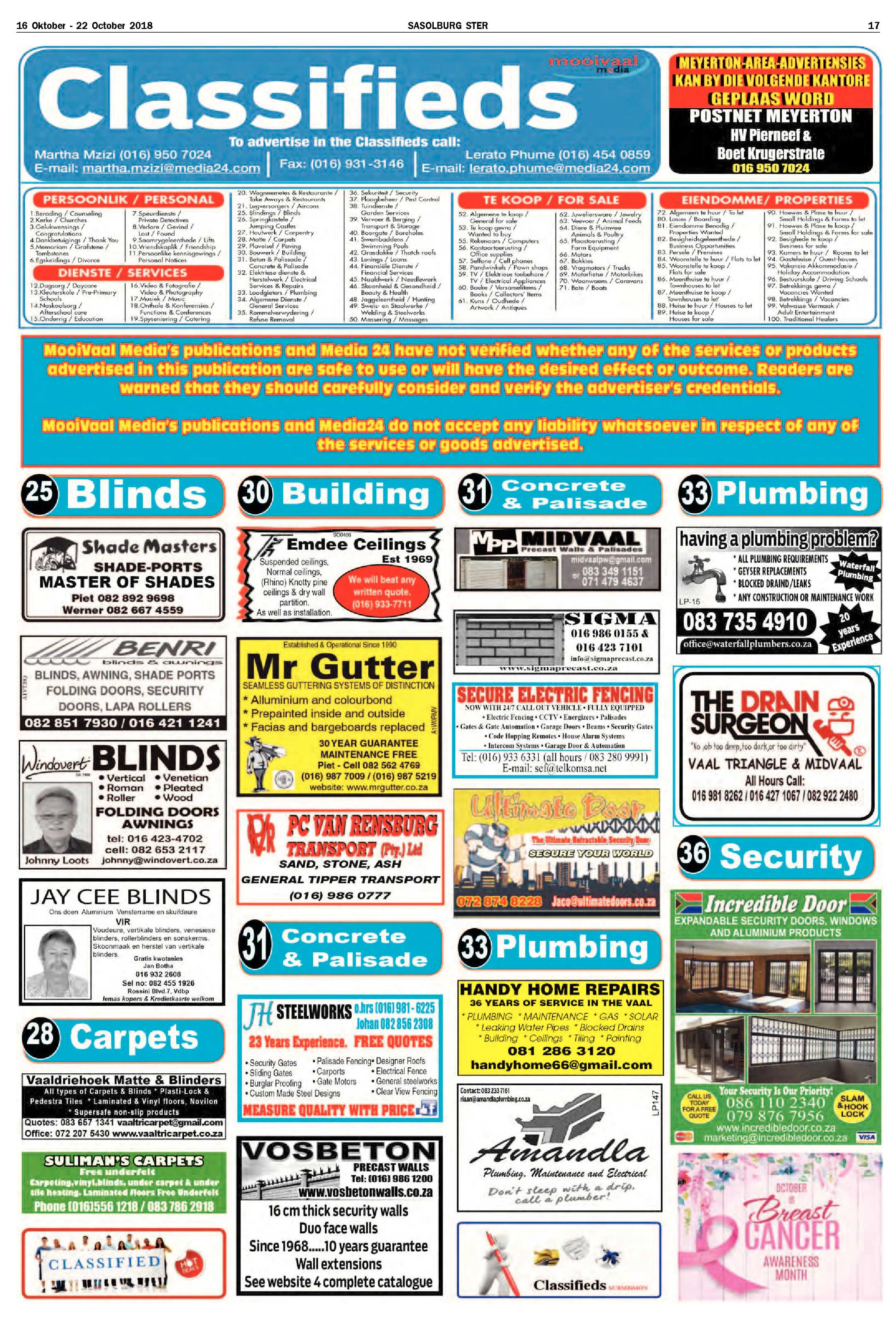 Sasolburg Ster 16 – 22 Oktober 2018 page 17