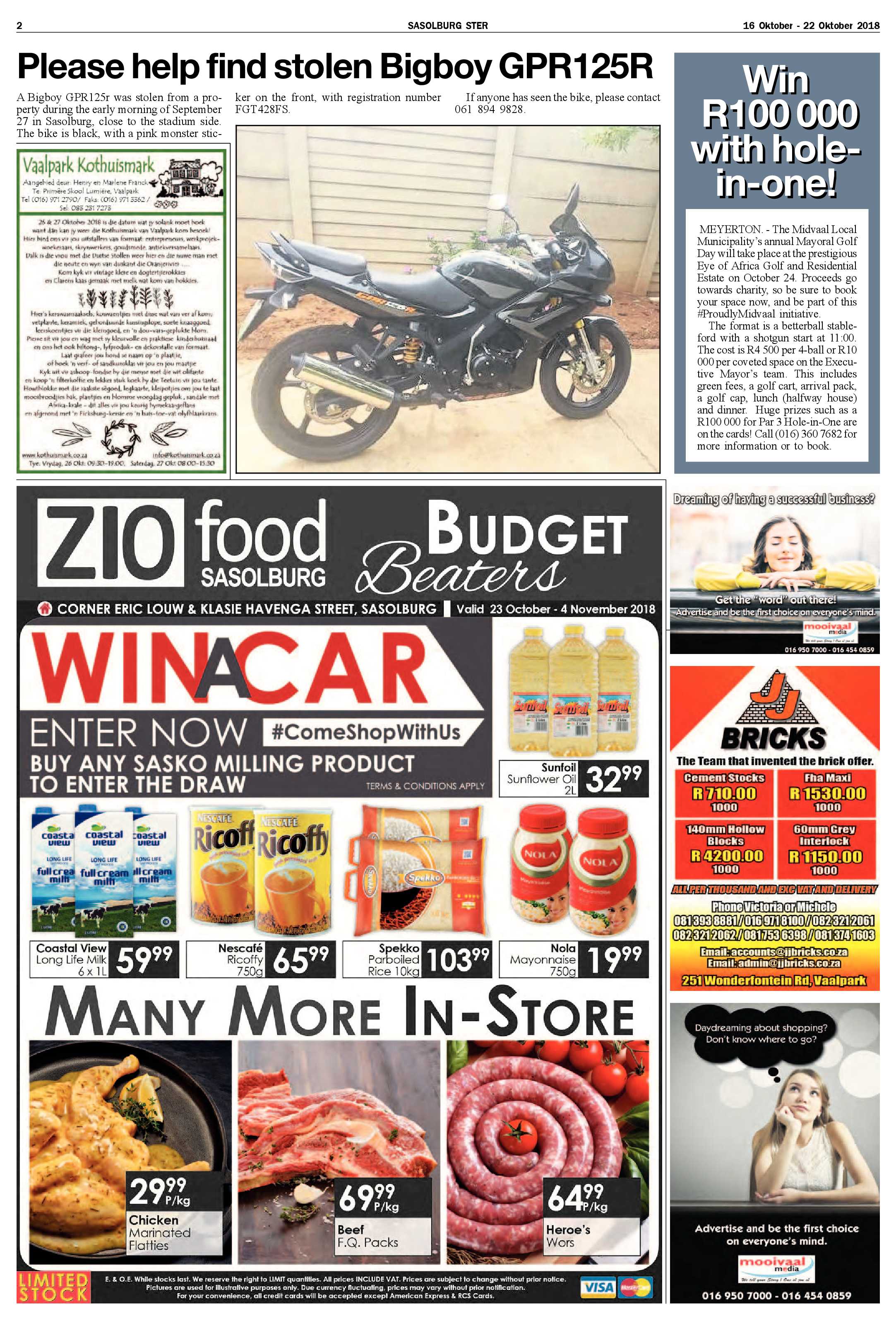 Sasolburg Ster 16 – 22 Oktober 2018 page 2